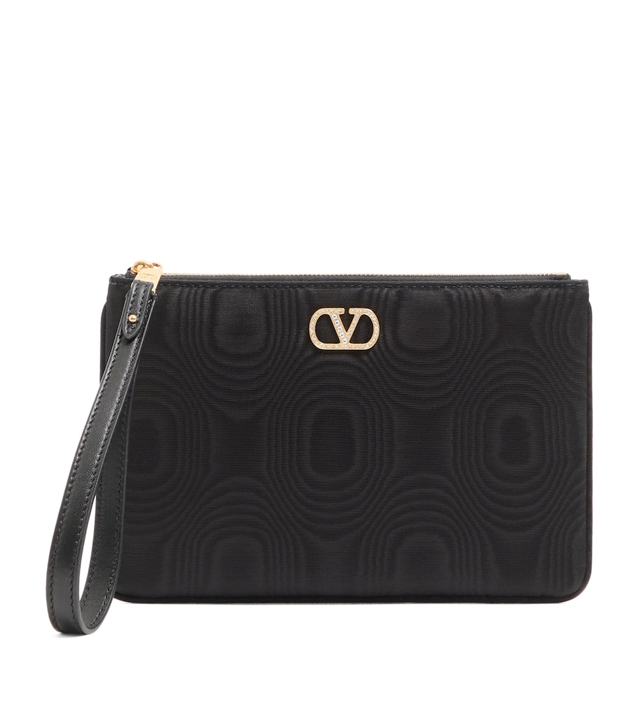 Valentino Garavani Small Moiré Pouch Edm Image 1
