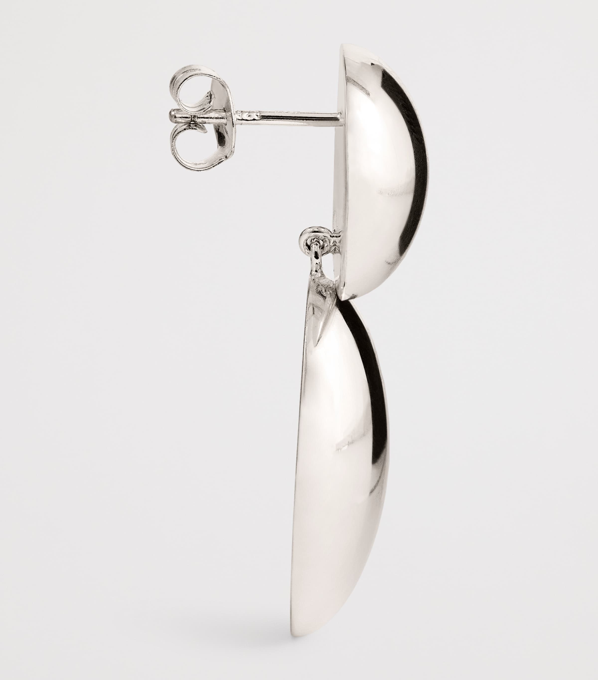 Sterling Silver Klara Drop Earrings SILVER Image 4