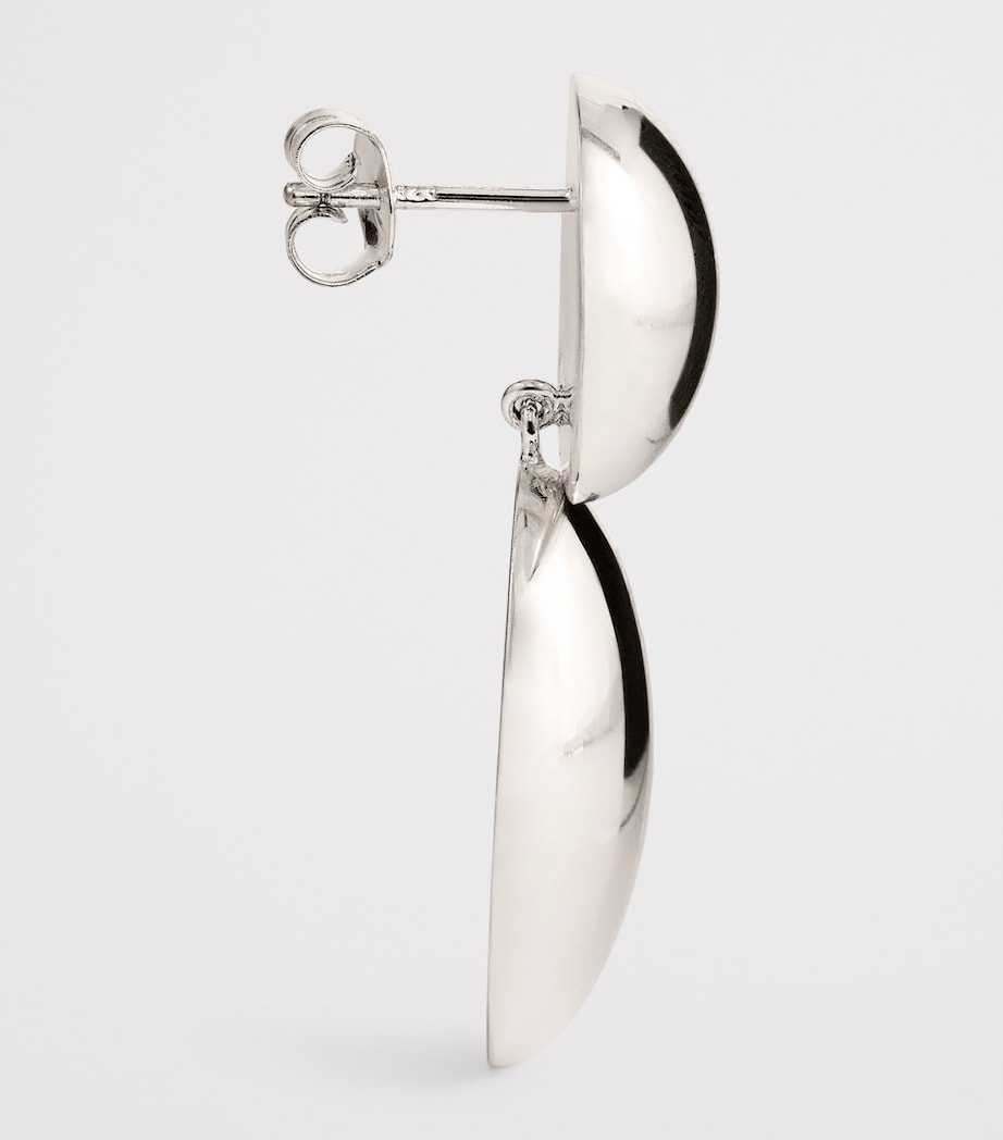 Sterling Silver Klara Drop Earrings SILVER Image 4