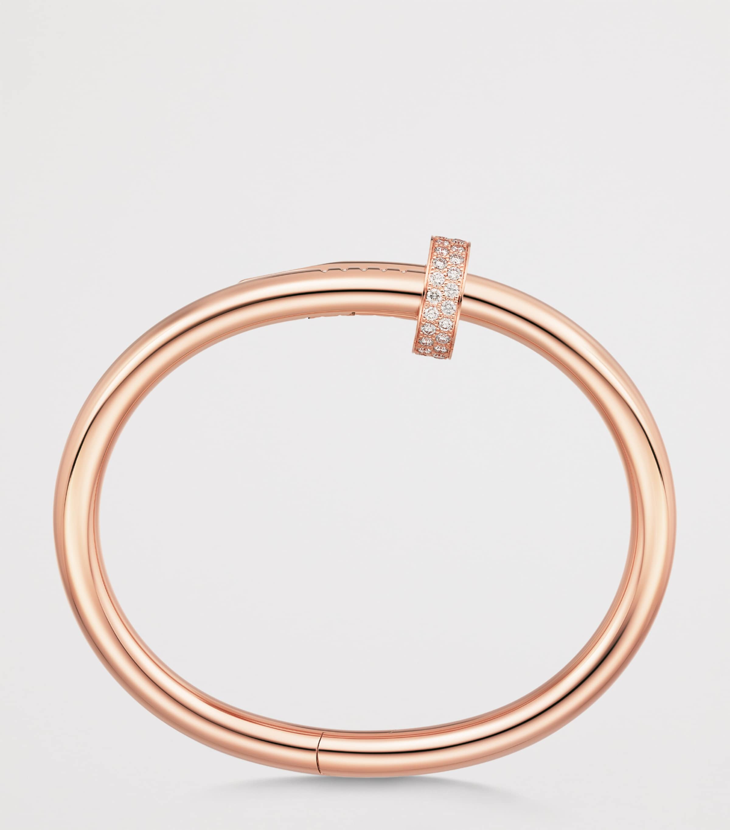 Cartier Rose Gold and Diamond Juste un Clou Bracelet Rose Gold Image 5