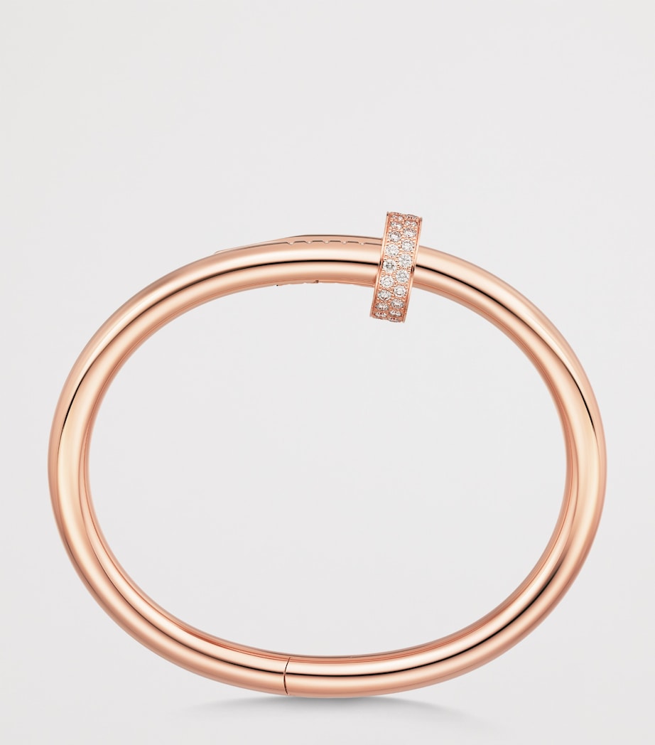 Cartier Rose Gold and Diamond Juste un Clou Bracelet Rose Gold Image 5