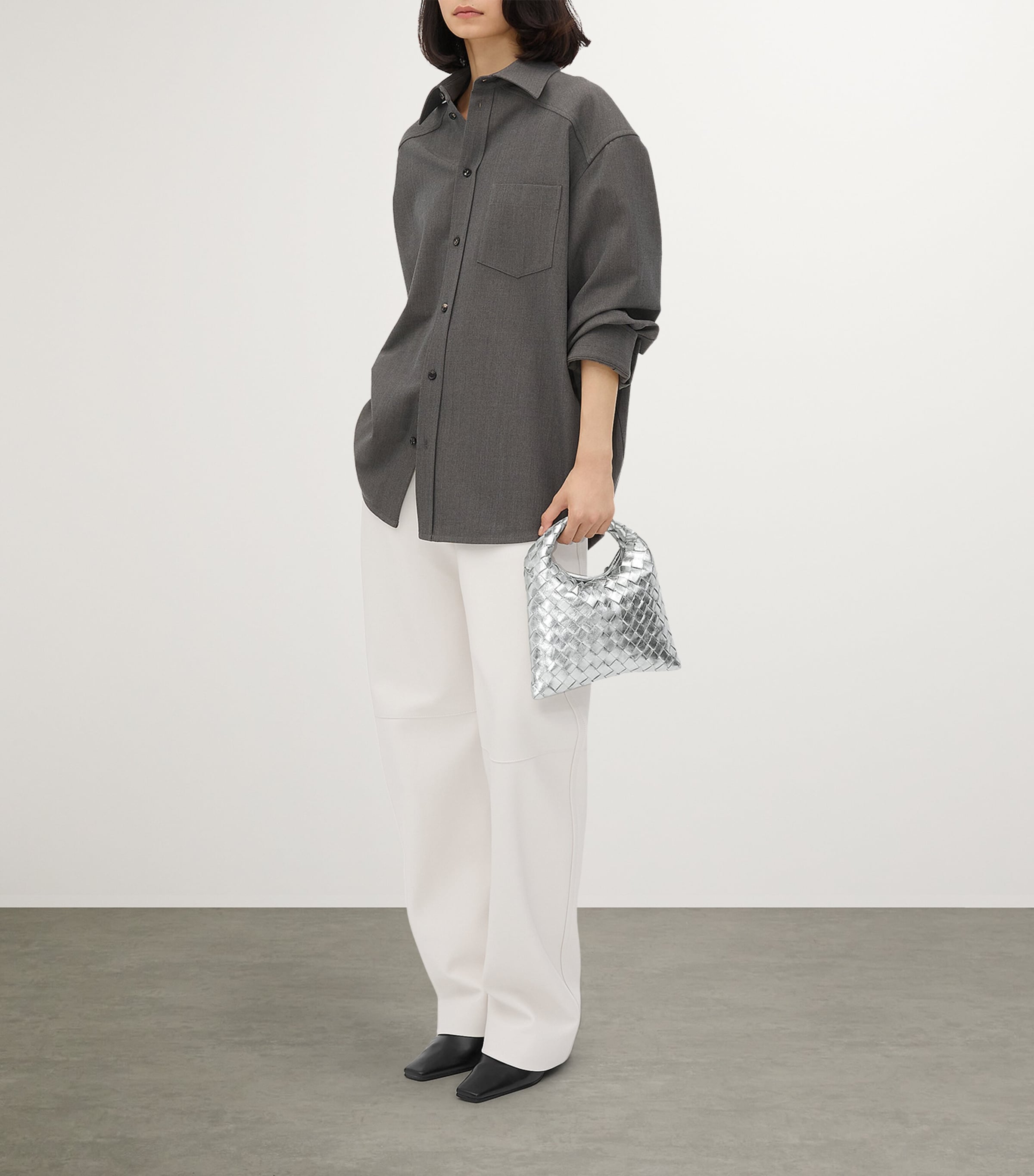 Mini Lambskin Hop Top-Handle Bag 8101 Image 2