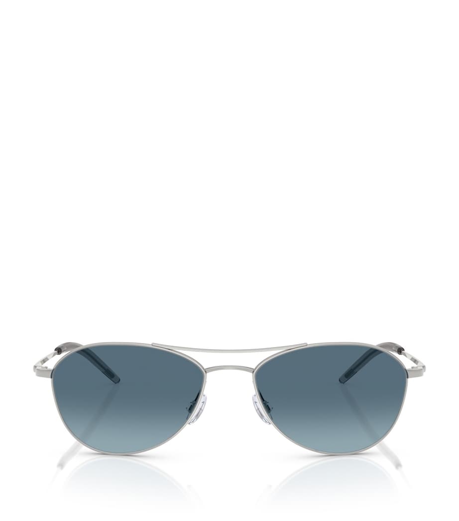 Oliver Peoples Aero II Aviator Sunglasses Image 1