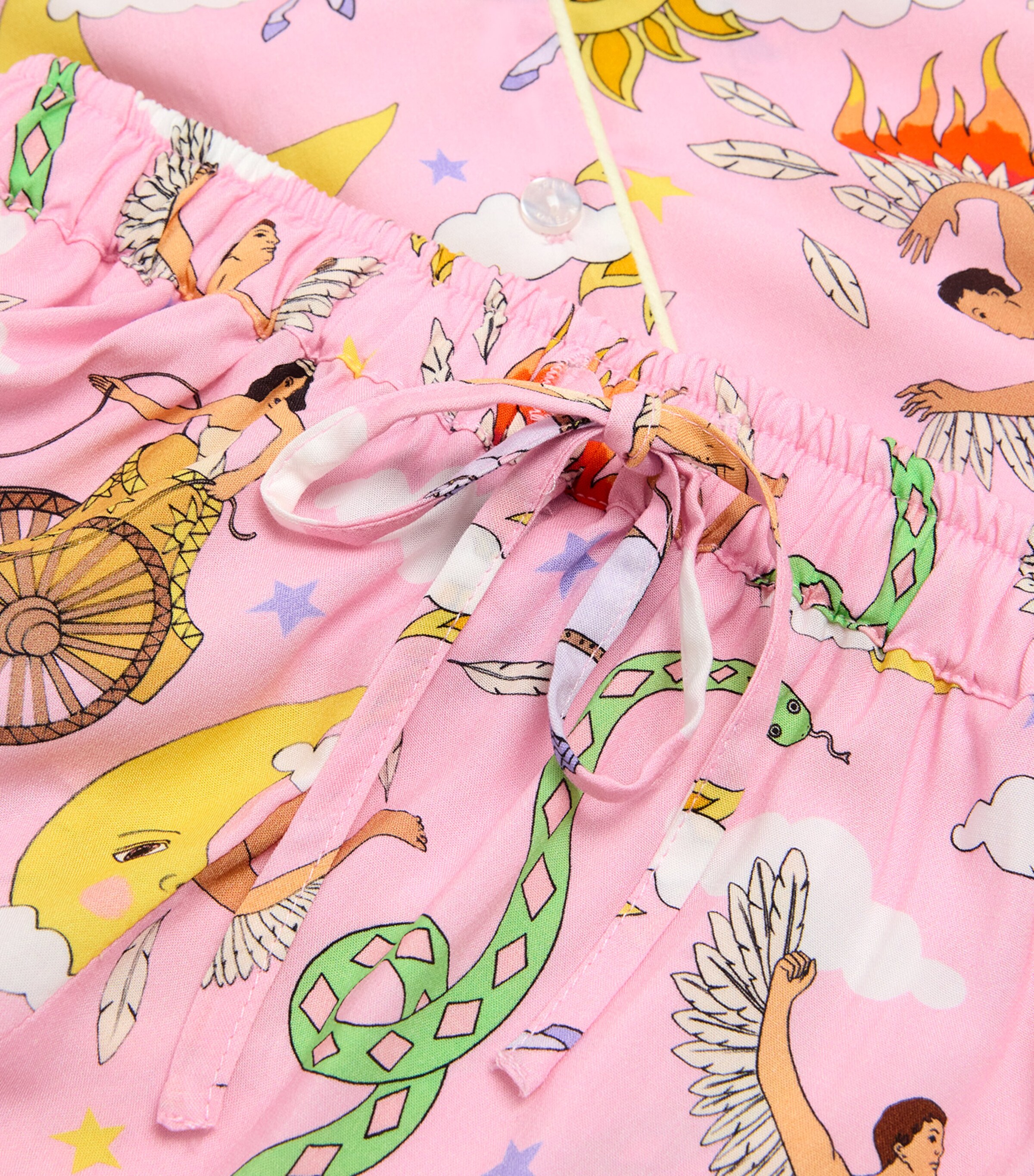 KAREN MABON KIDS Greek Mythology Pyjama Set (2-13 Years) Pink Image 3