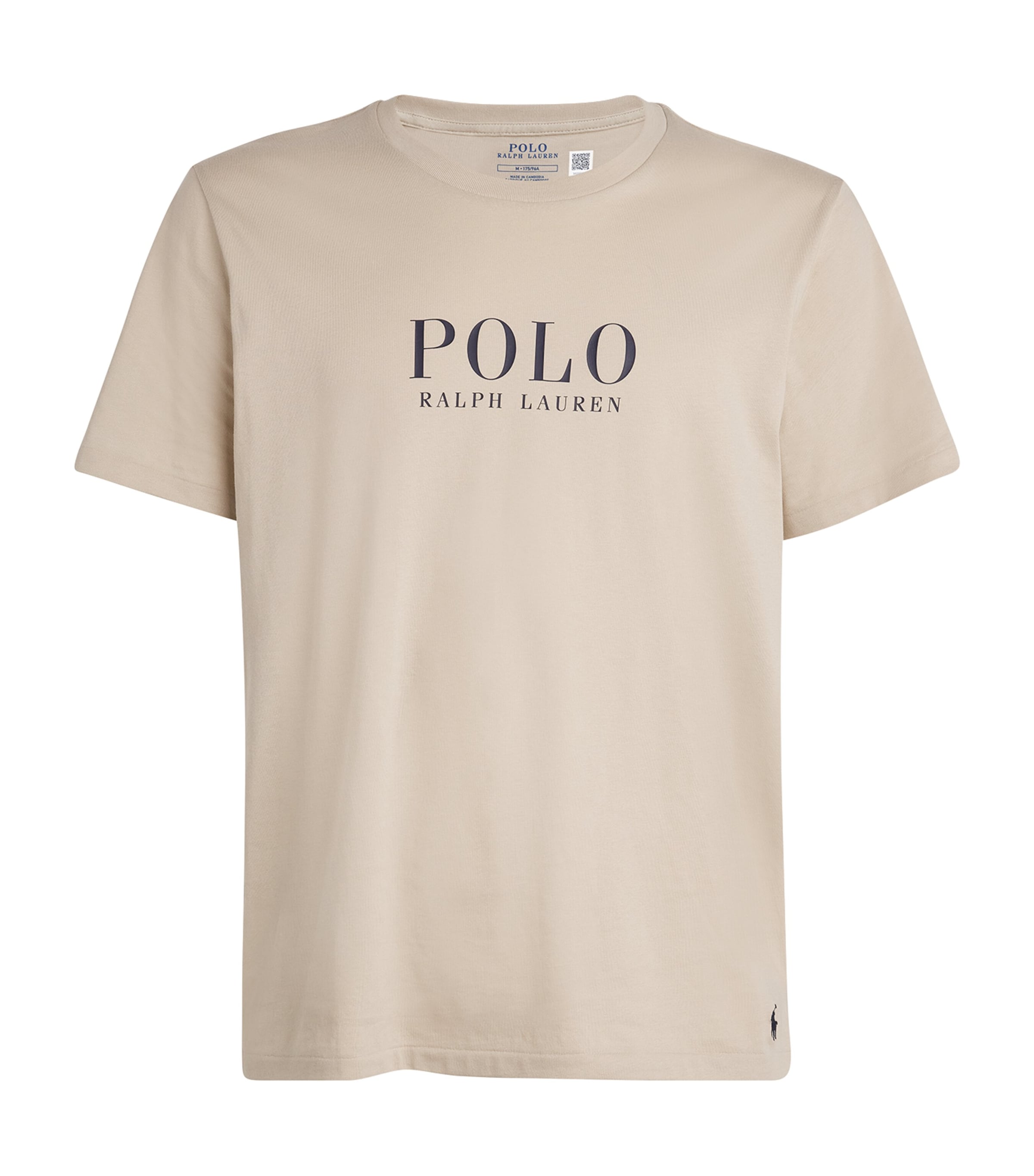 Polo Ralph Lauren Cotton Logo Lounge T-shirt In Grey