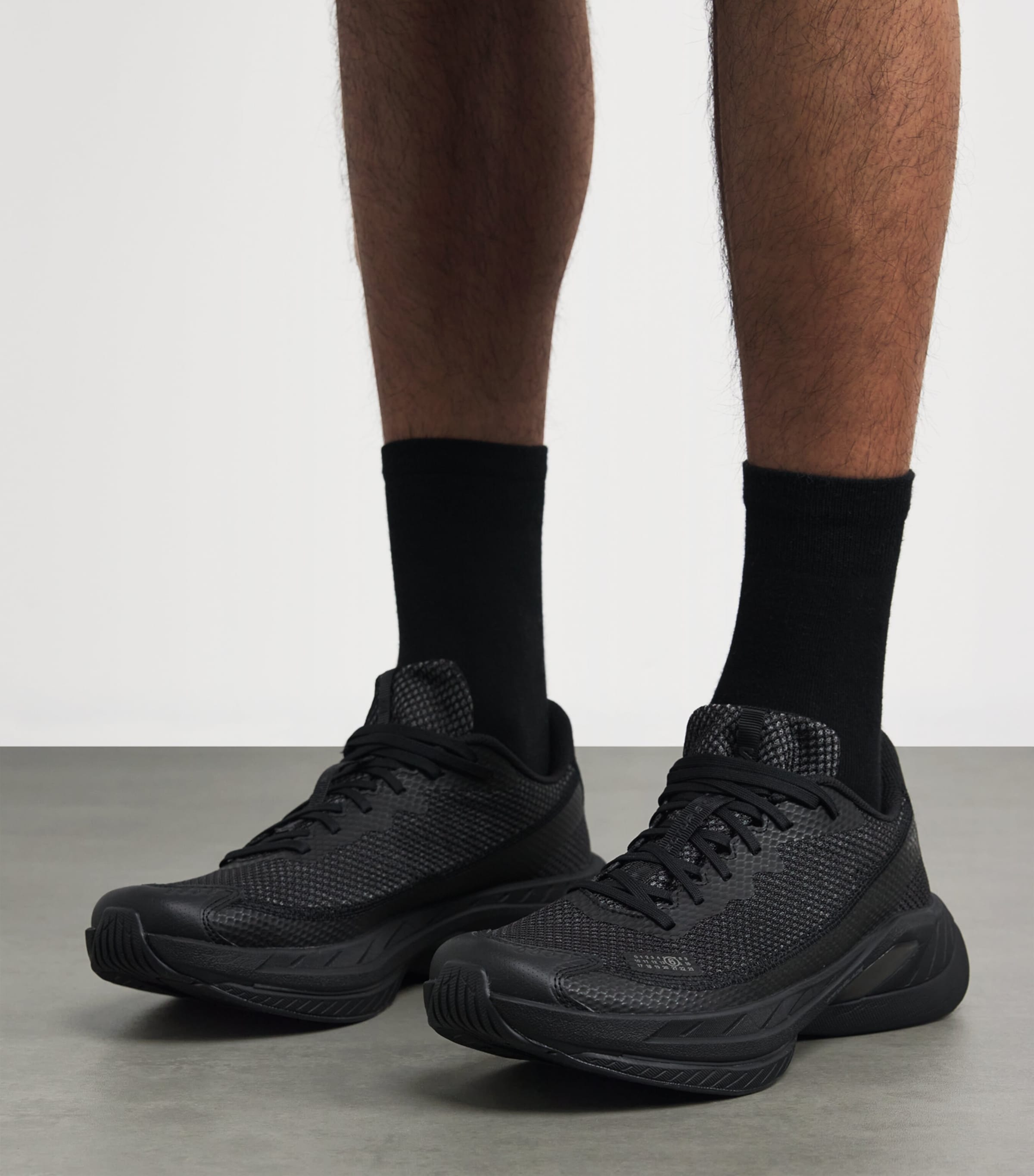 【Salomon x MM6 Maison Margiela】Spectur 2 Black ★22-30★ MM6 Maison Margiela X Salomon Spectur 2 Sneakers | Black
