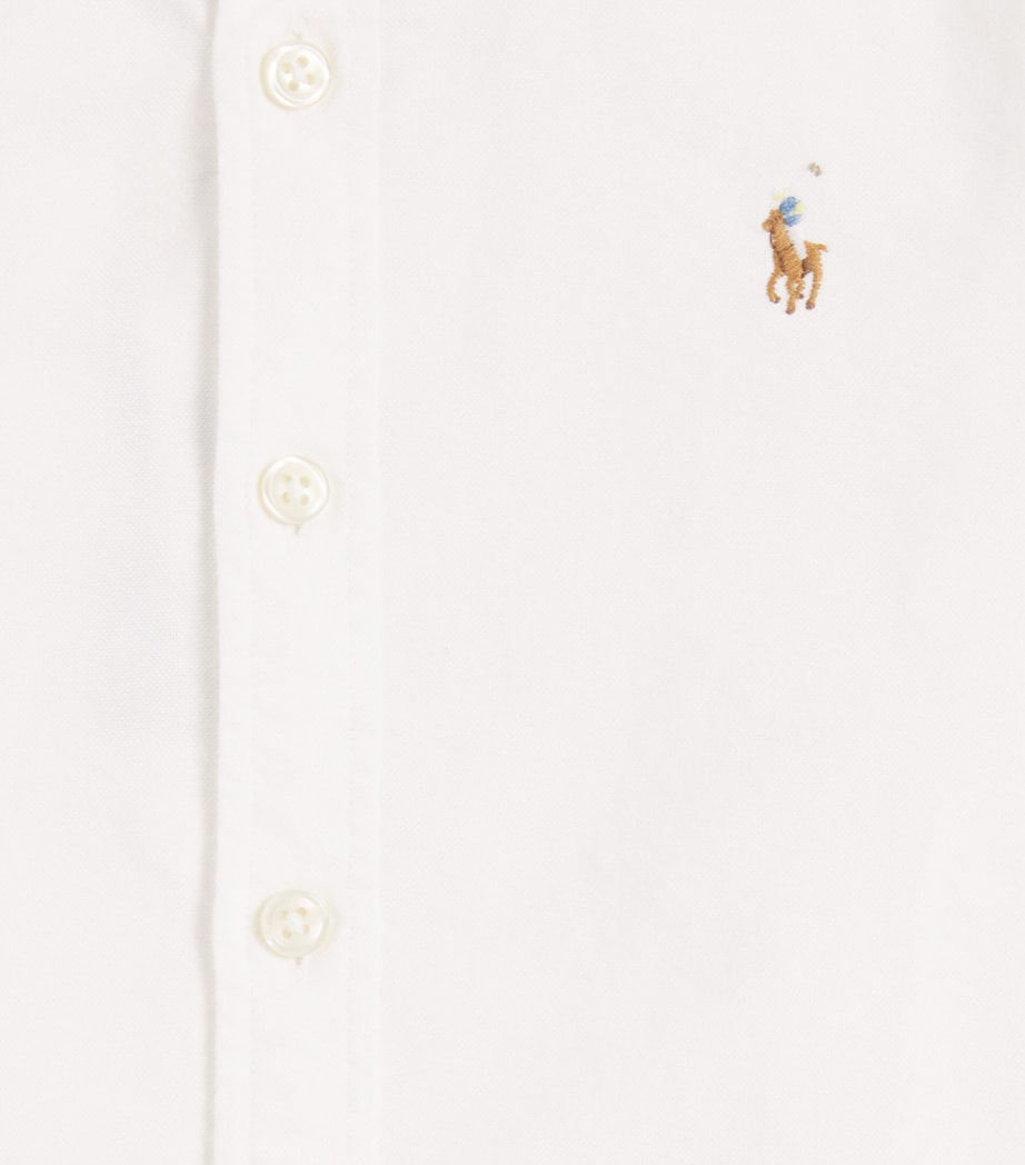 Cotton Logo Shirt (7-16 Years) WHITE Image 3