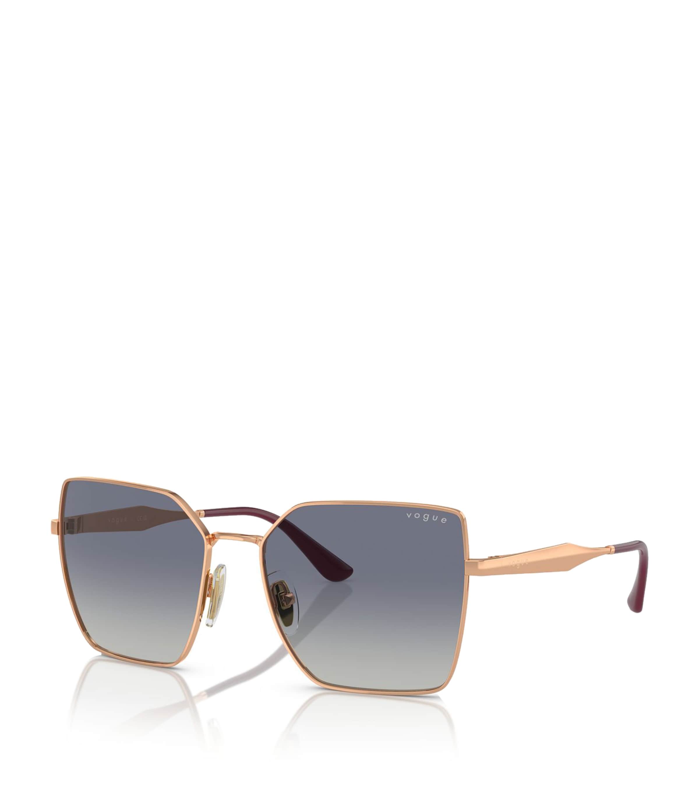 Vogue Metal Square Sunglasses Image 2