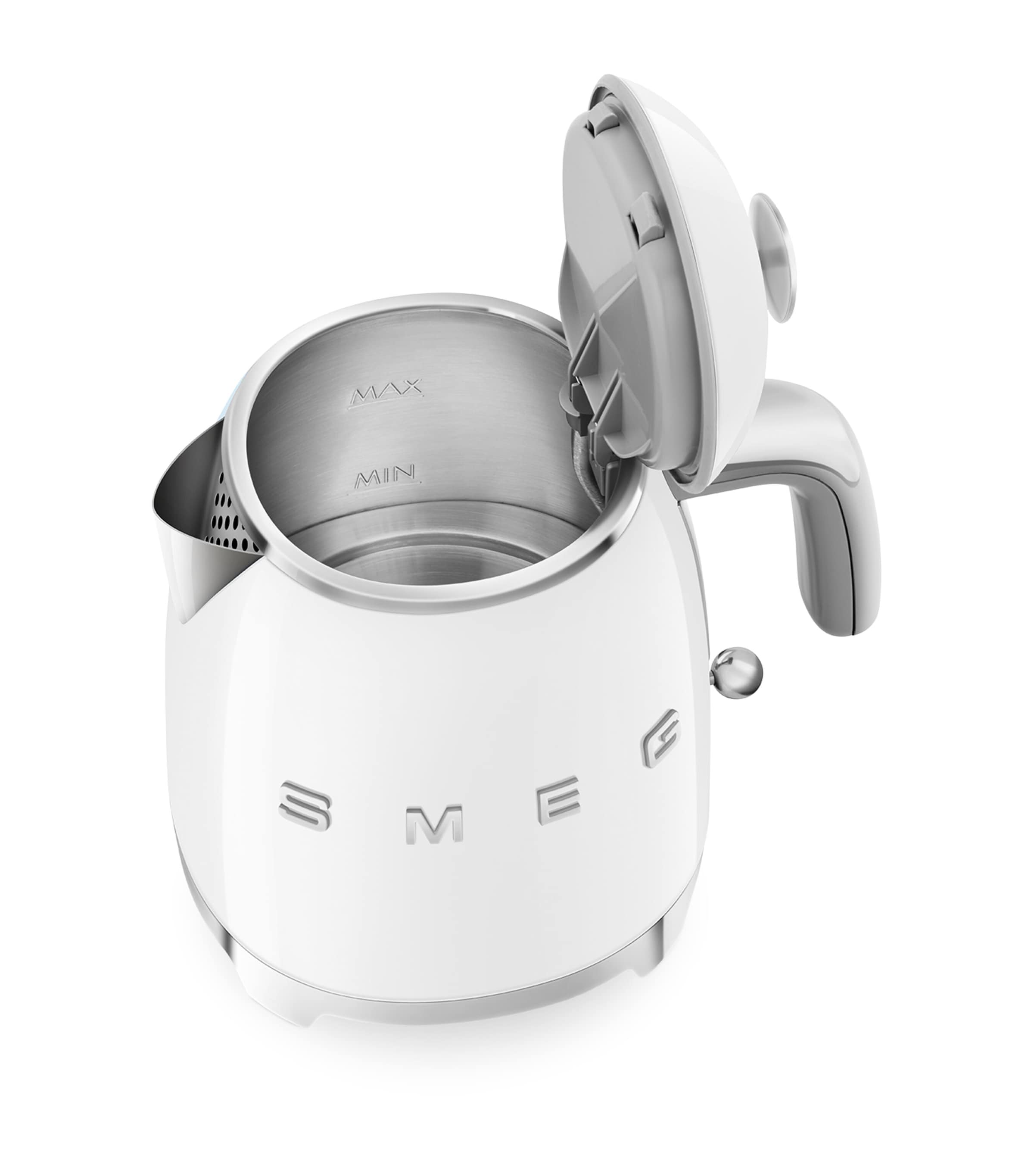 Mini Retro Kettle WHITE Image 3
