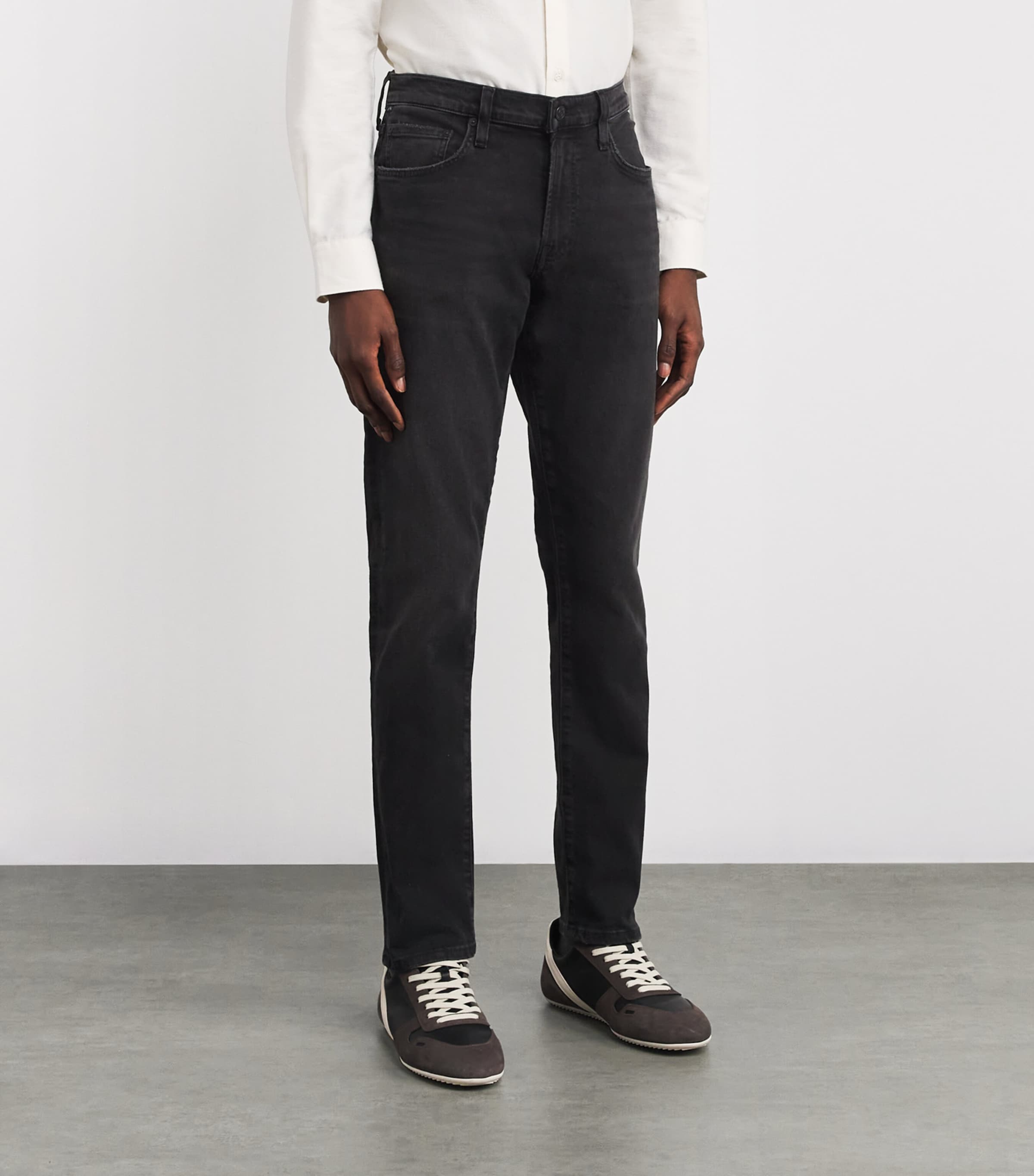 London Slim Tapered Jeans DARK STORM Image 3