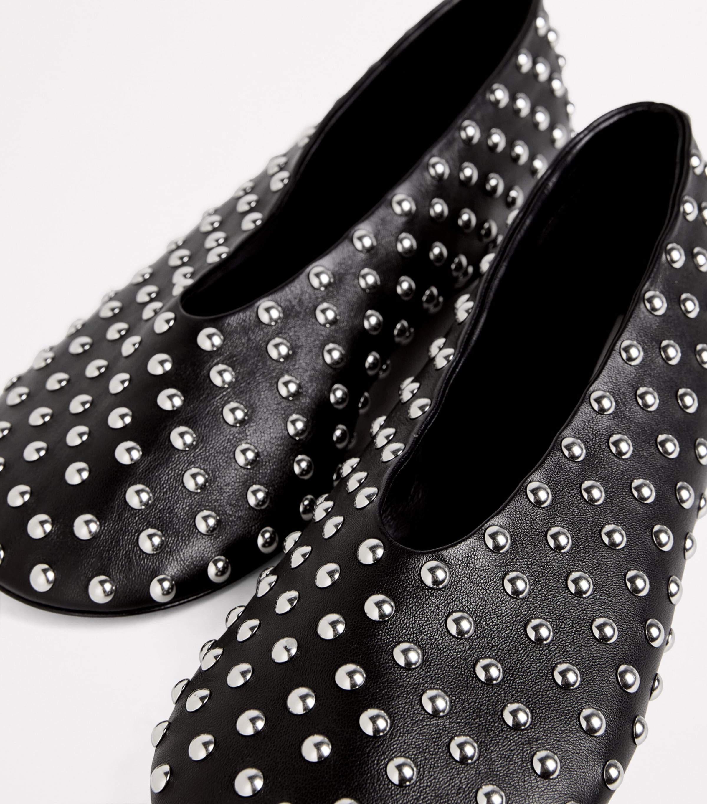 VIP【関税送料無料】希少 JIL SANDER LEATHER BALLETS Jil Sander Leather Studded Ballet Flats | Harrods US