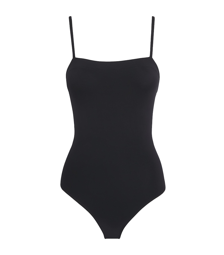 Eres Womens Square-Neck Aquarelle Swimsuit Noir Nn Image 1