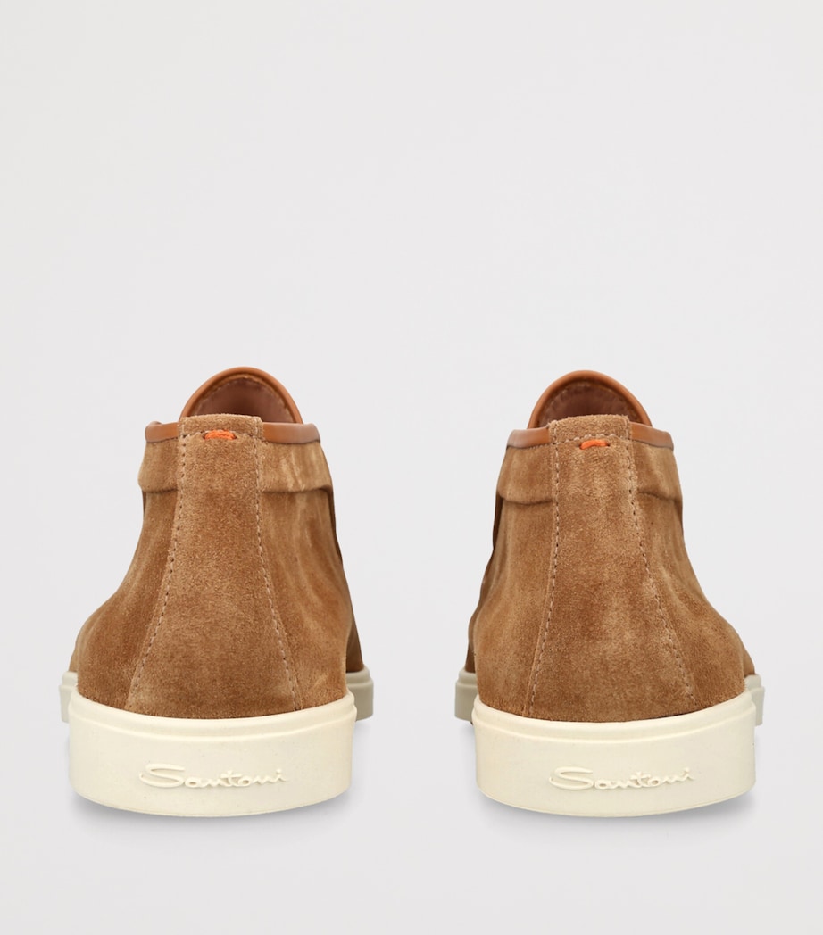 Suede Shan Ankle Boots MID BROWN Image 2