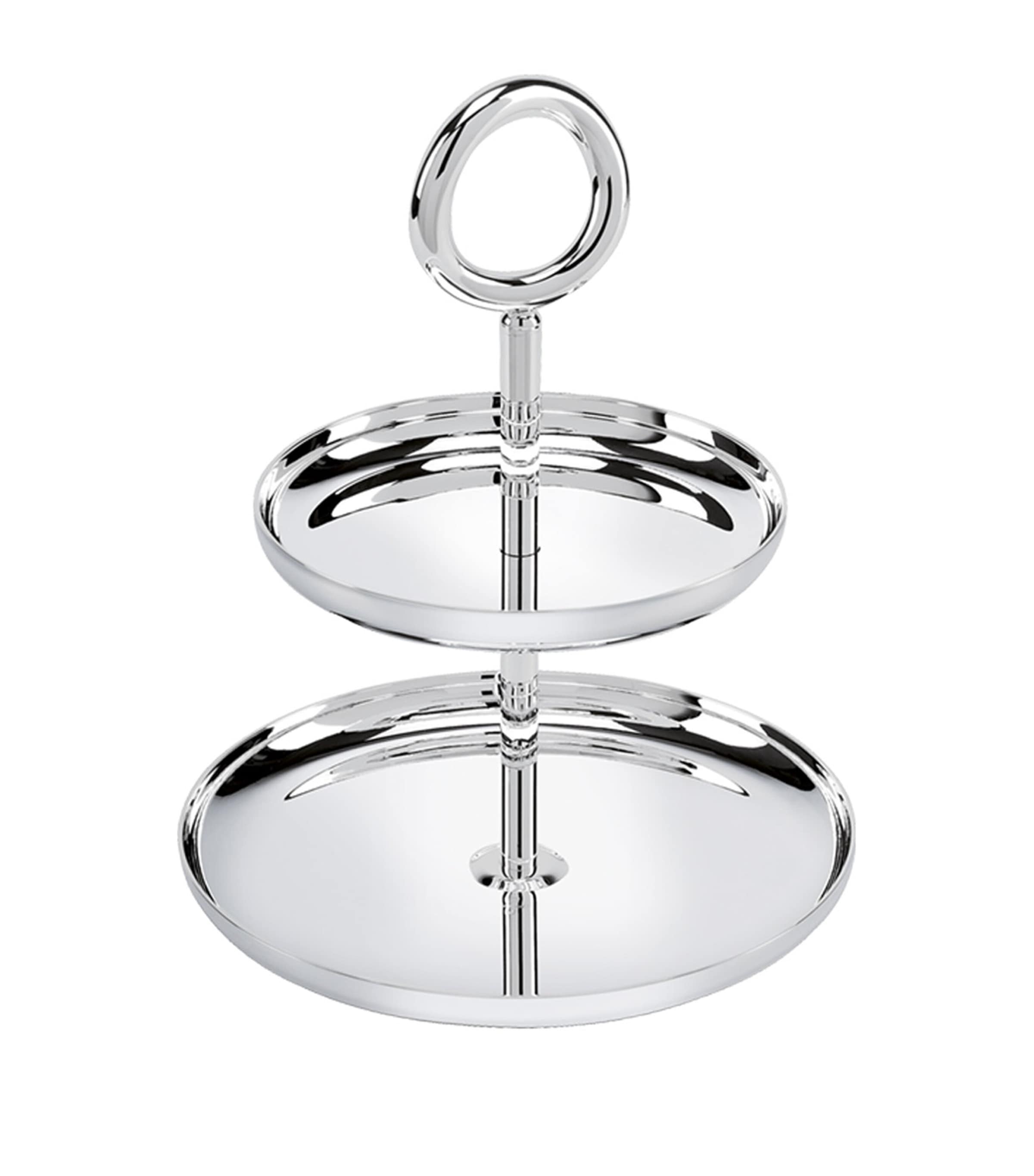 Christofle Vertigo Silver Plated Dessert Stand | Dining | Serveware | Cake Stands | Designers | Christofle
