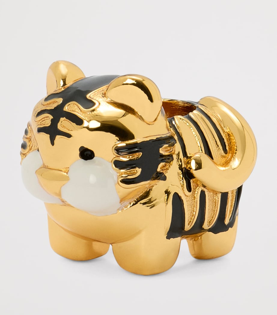 x Paula's Ibiza Tiger Dice Charm GOLD Image 2