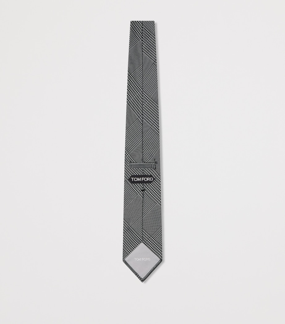Silk Jacquard Tie TAA Image 2