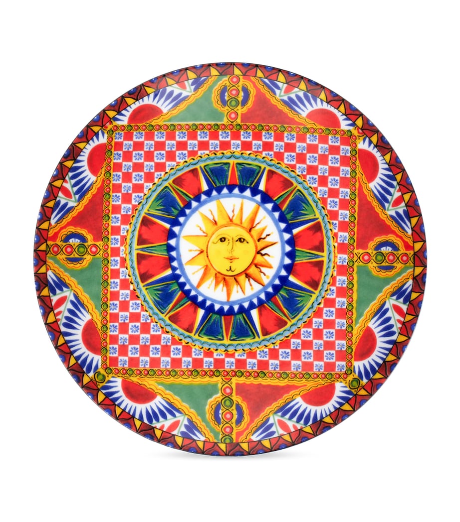 Set of 2 Carretto Plates (19cm) UC067 SOLE F DO CARR Image 1