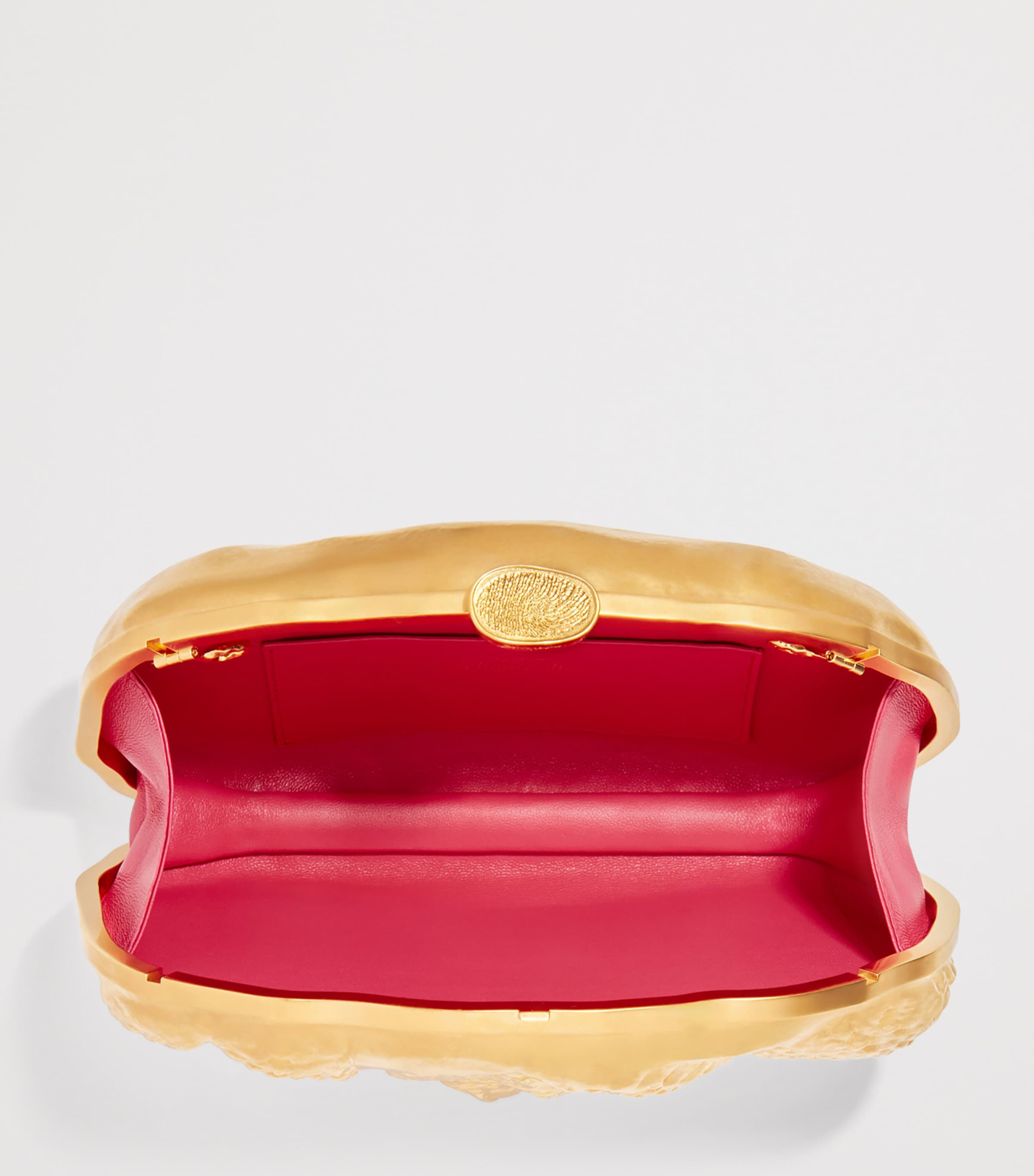Schiaparelli Serpent Clutch Bag Gold Image 5
