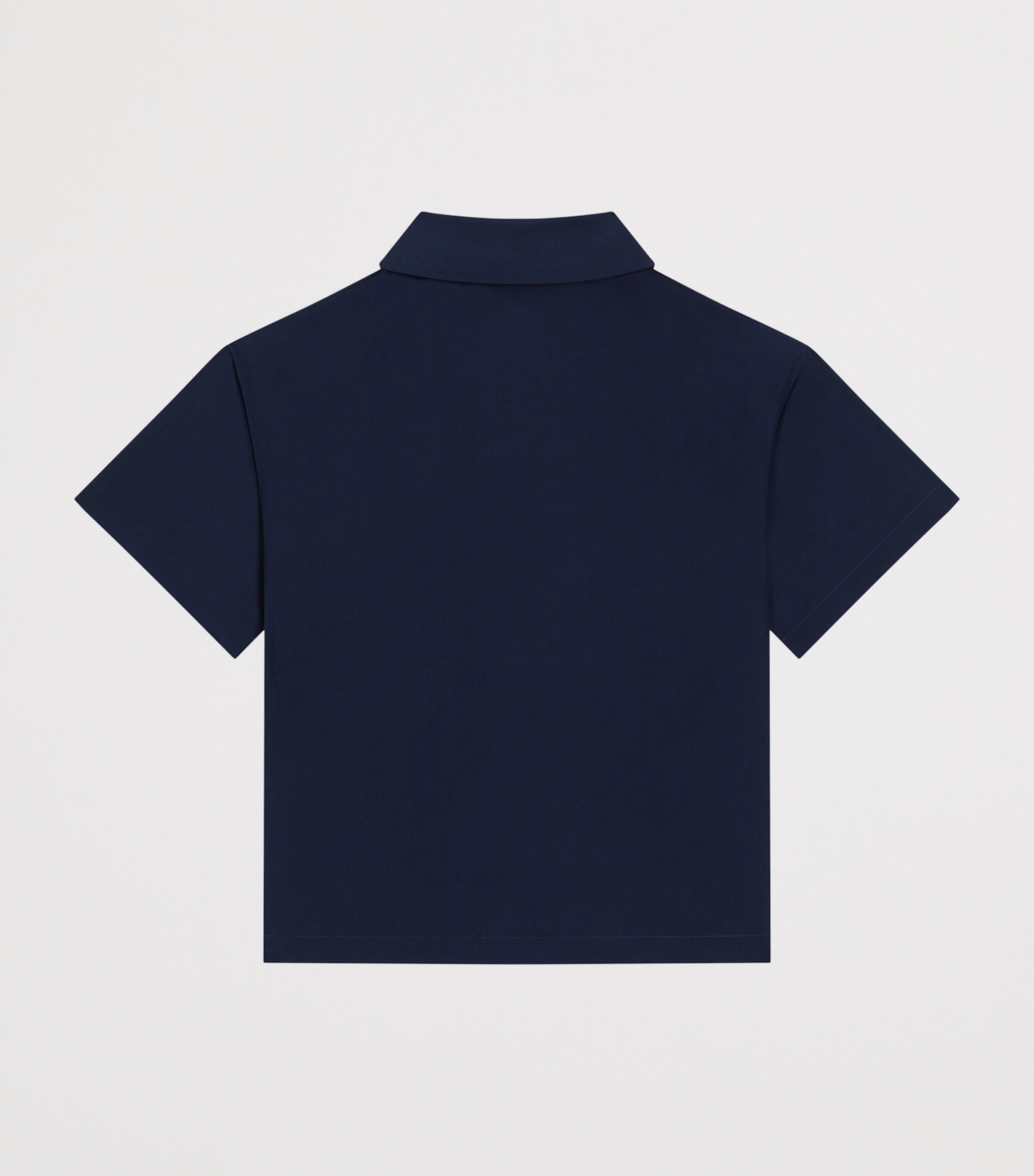 Dolce&Gabbana Kids Logo Polo Shirt (8-12+ Years) Sea Blue Image 2