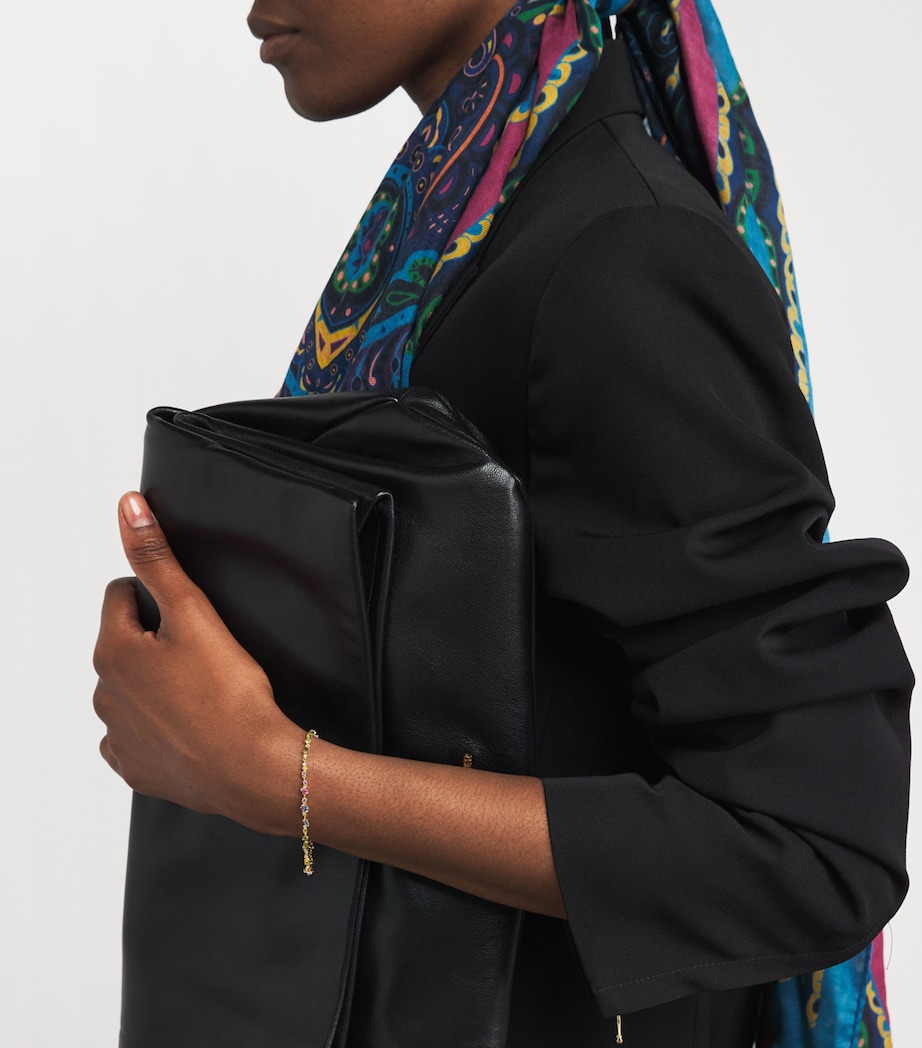 Yellow Gold, White Diamond and Pastel Sapphire La Fantaisie Bracelet 18K YG/PS Image 2