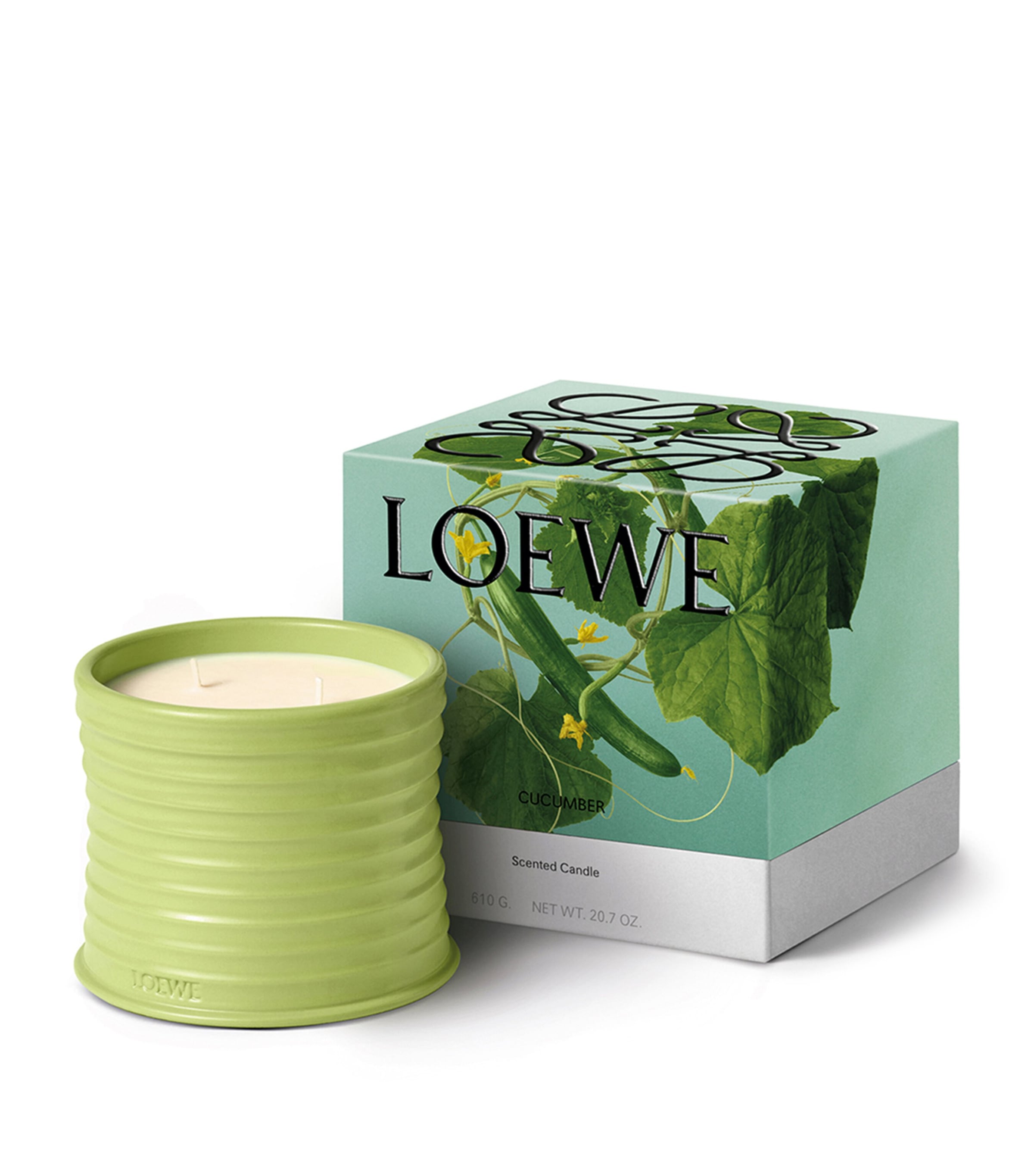 Medium Cucumber Scented Candle NO COLOUR Image 2