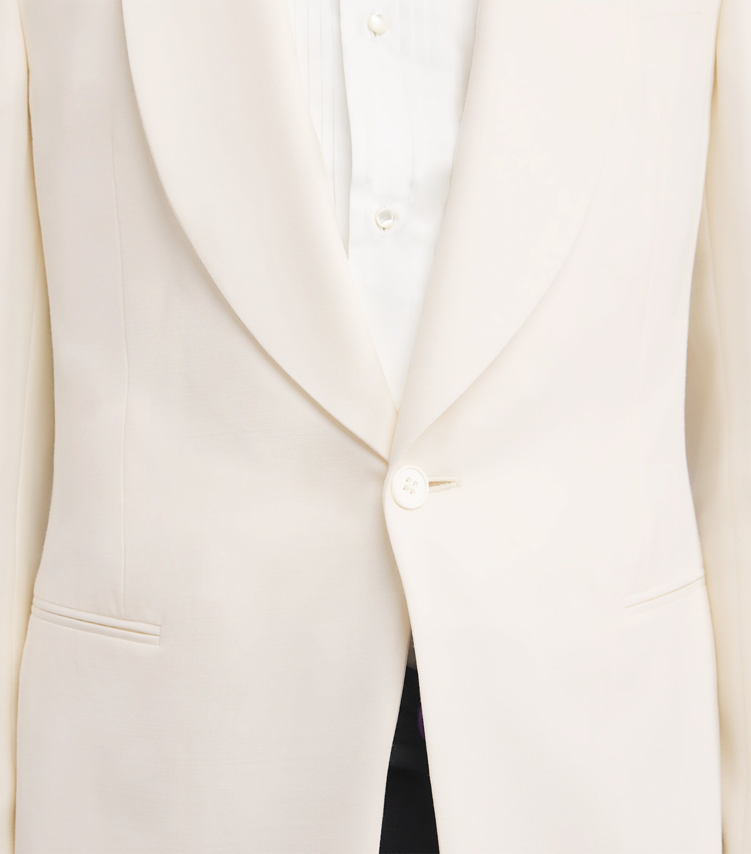 Wool Gregory Dinner Jacket CREAM Image 6