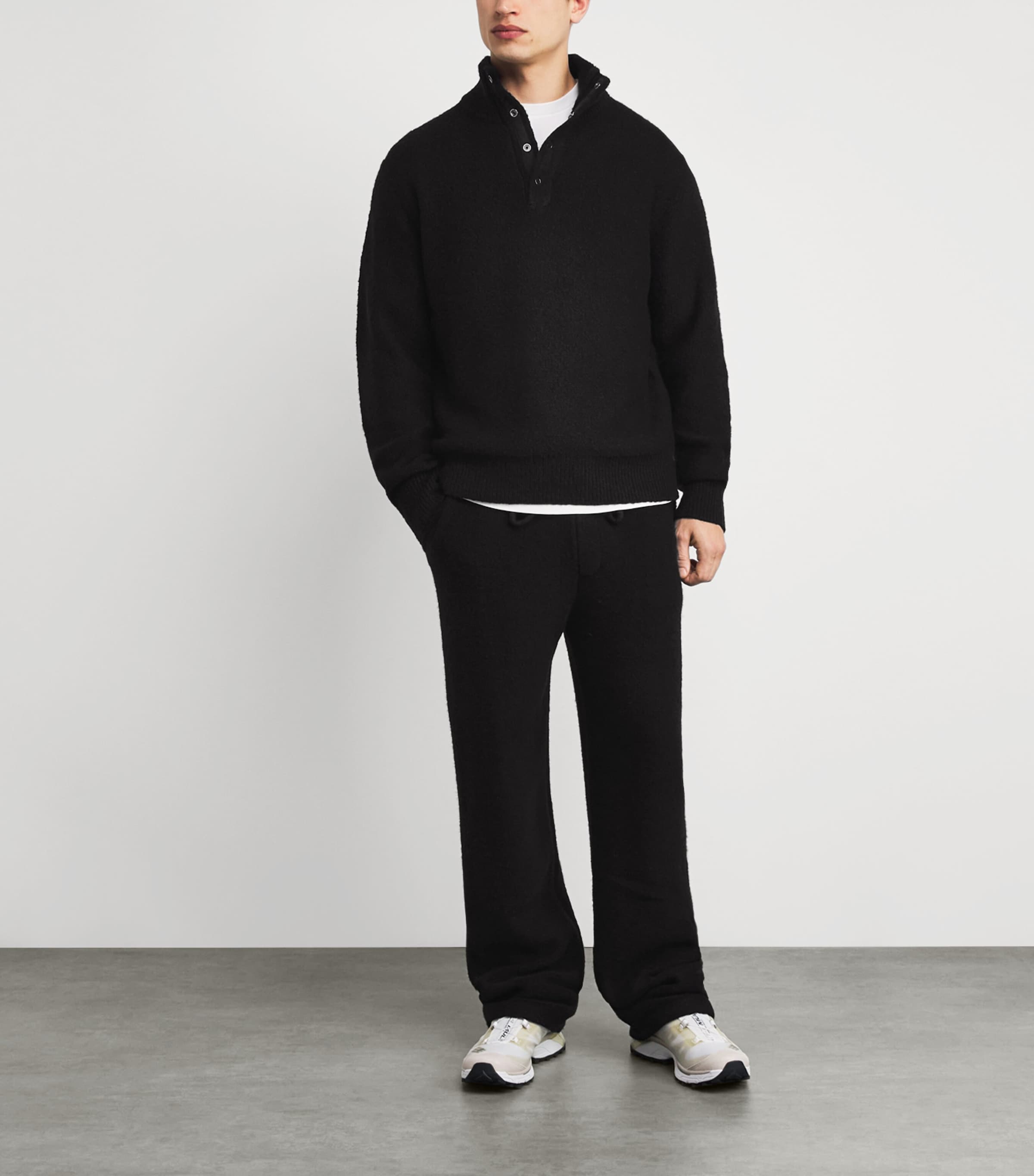 Wool-Blend Willits Sweatpants BLACK Image 2