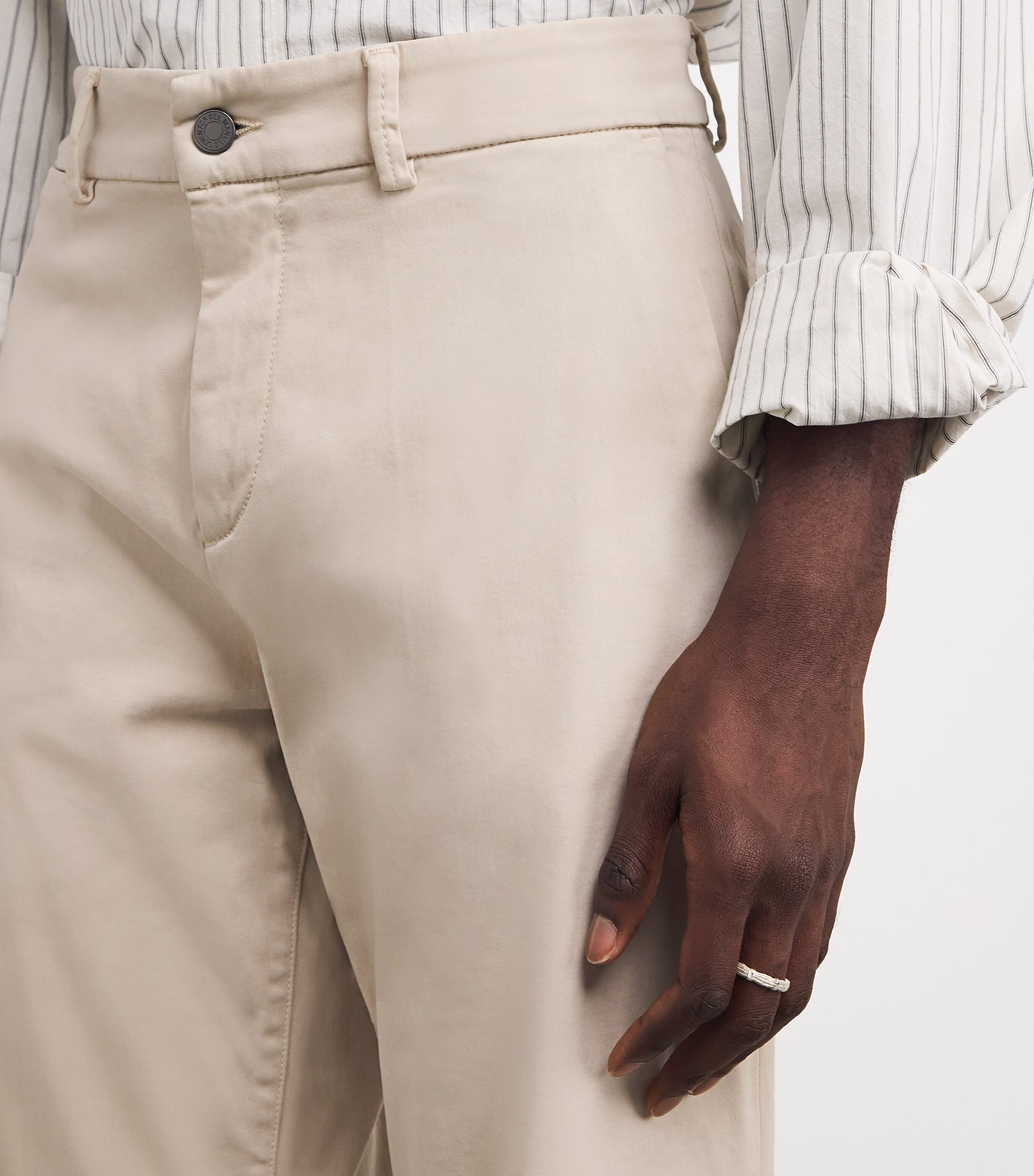 Performance Sateen Chinos SATEEN BONE Image 6