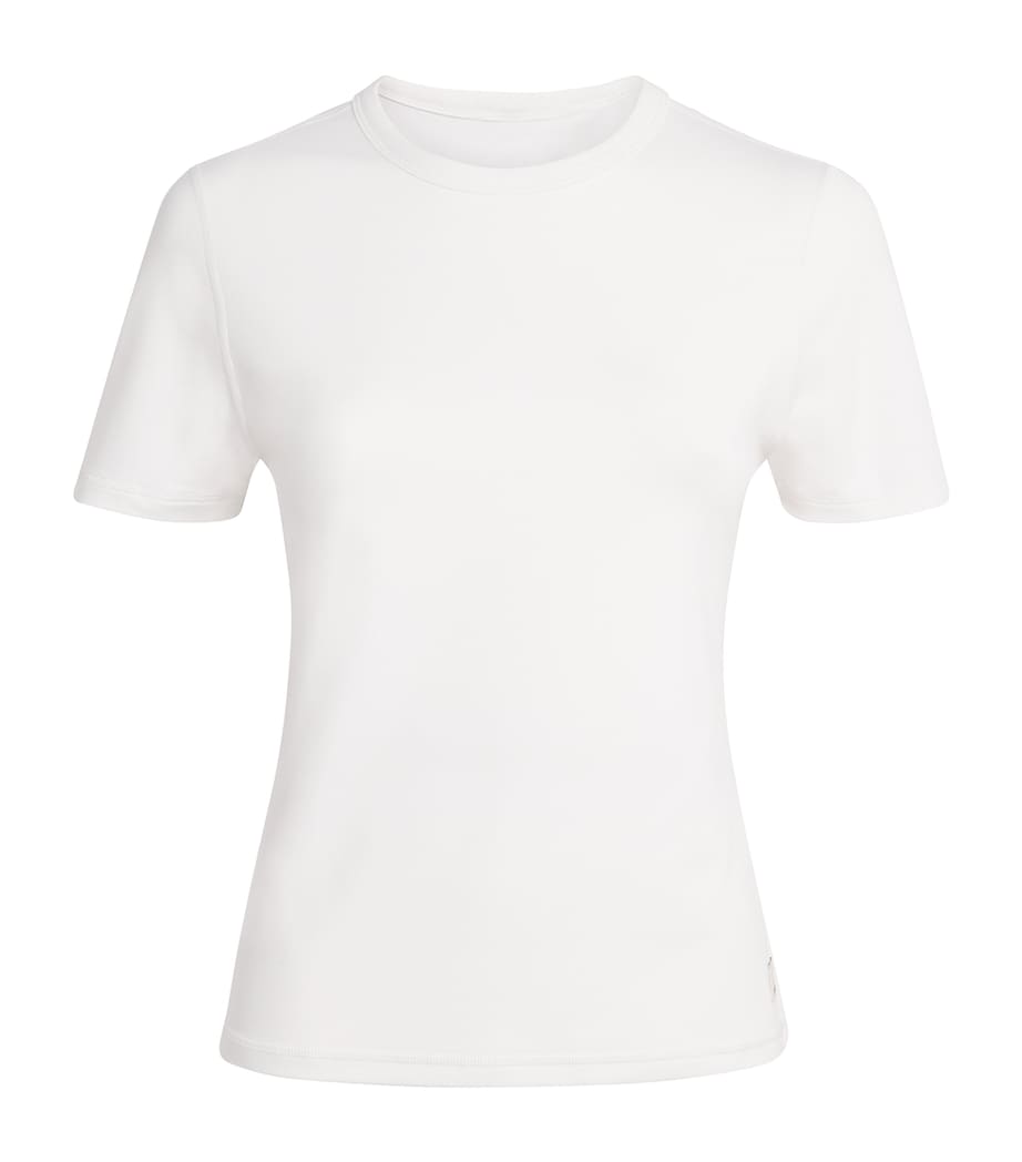 VUORI Womens Lux T-Shirt White Image 1