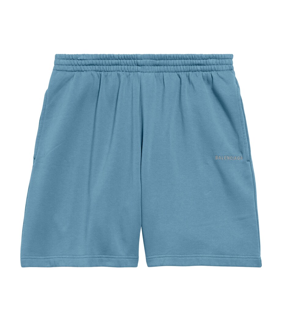 Balenciaga Mens Cotton Elasticated Shorts Image 1