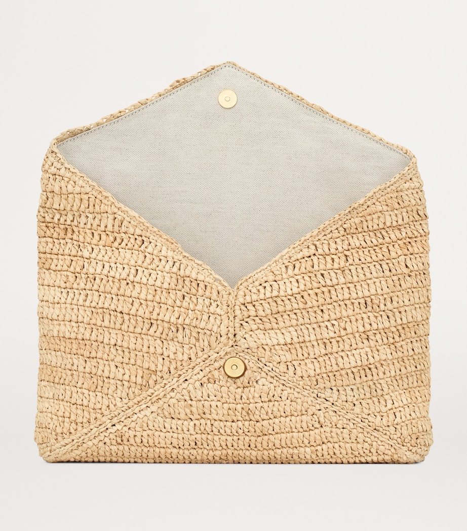 Raffia Cassandre Envelope Pouch 2080 Image 5