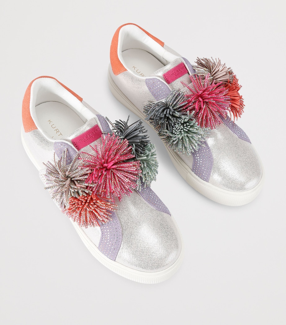 Suede Laney Pom-Pom Sneakers OTHER Image 4