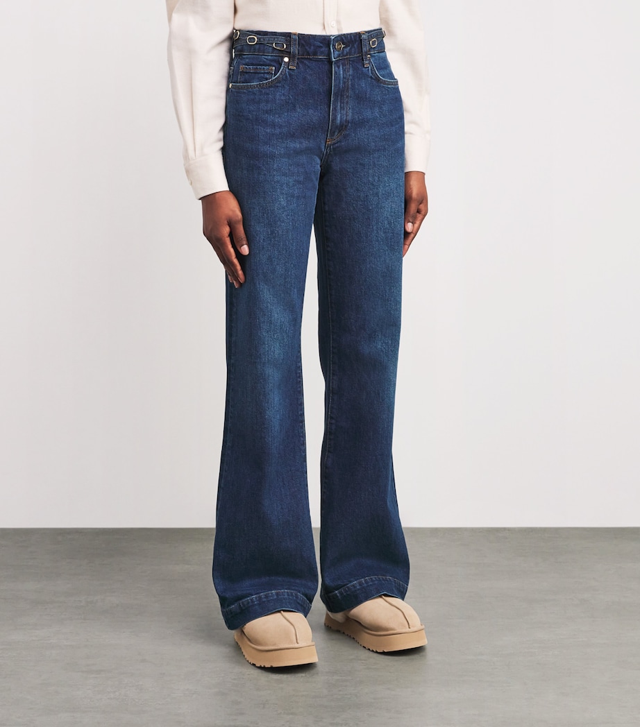 Leenah Wide-Leg Jeans TECHNIQUE Image 3