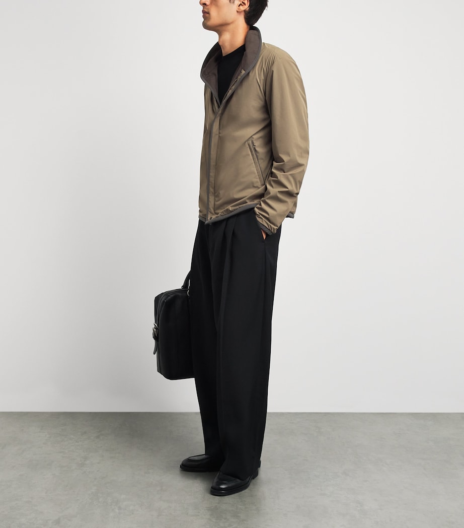 Sease Reversible Jib Set Jacket Mud Brown Image 2