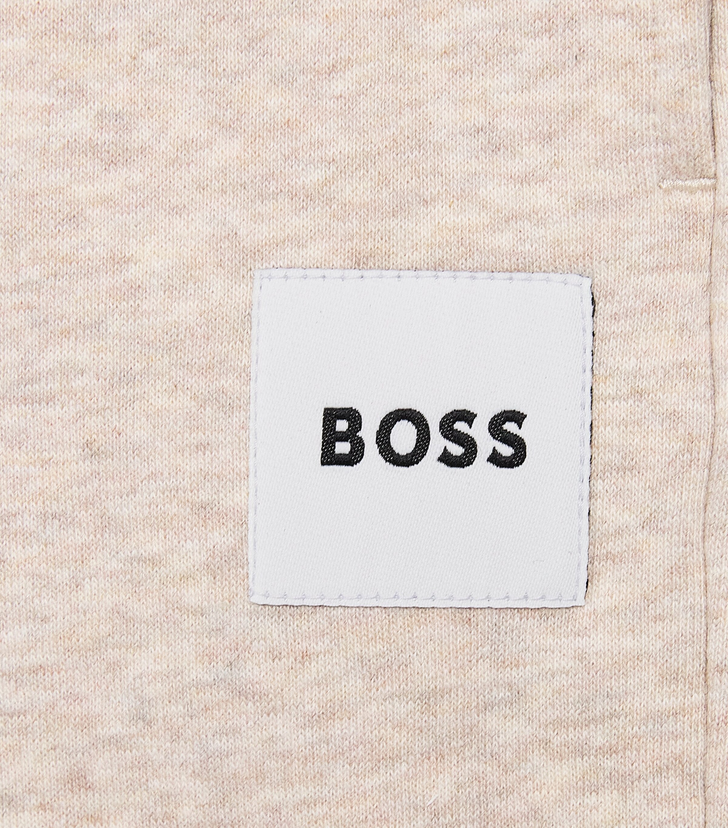 BOSS Kidswear Logo Sweatpants (4-16 Years) Off White Marl Image 3
