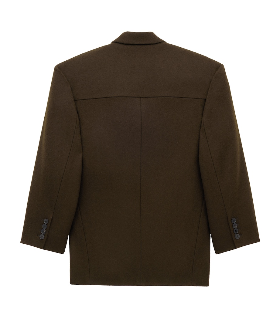 Wool Short Coat 3185 Image 2