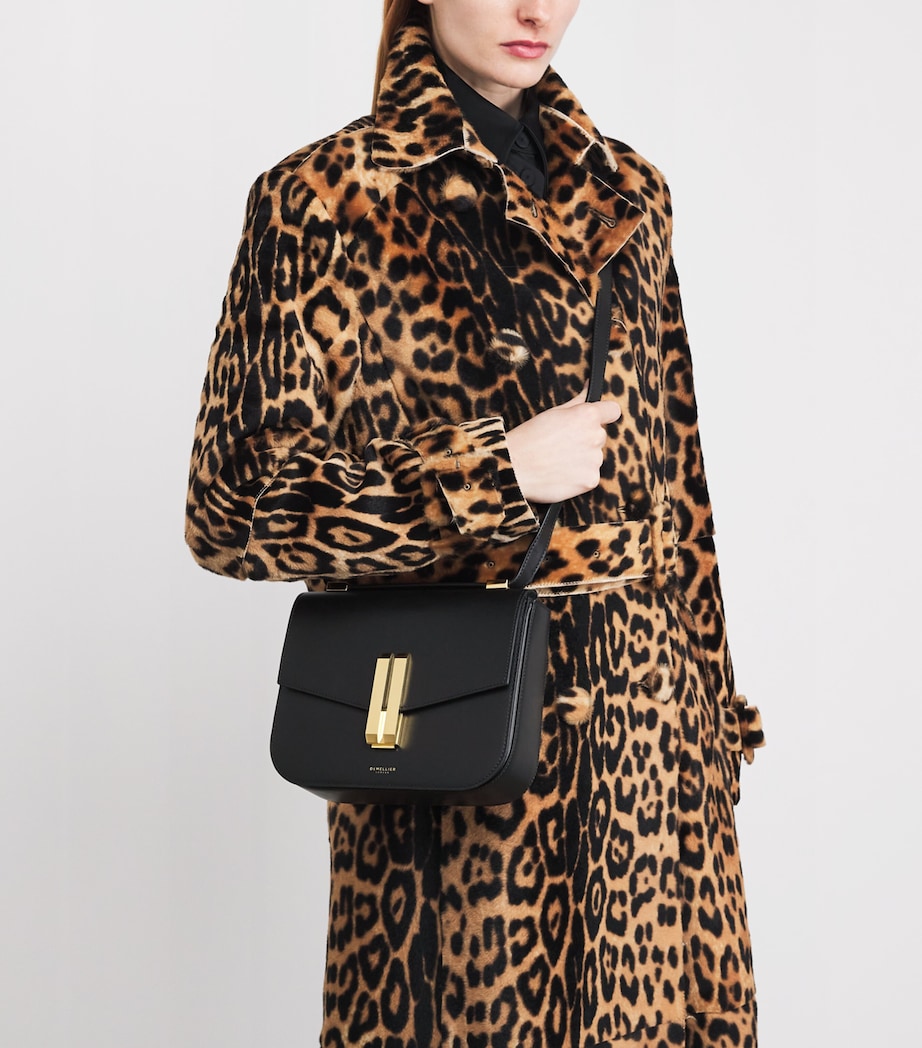 Leather Vancouver Cross-Body Bag BLACK Image 5