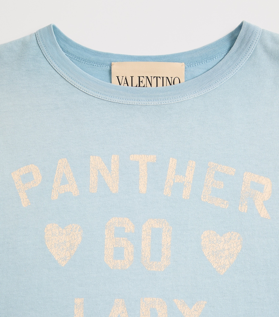 Valentino Womens Cotton Printed T-Shirt Image 8