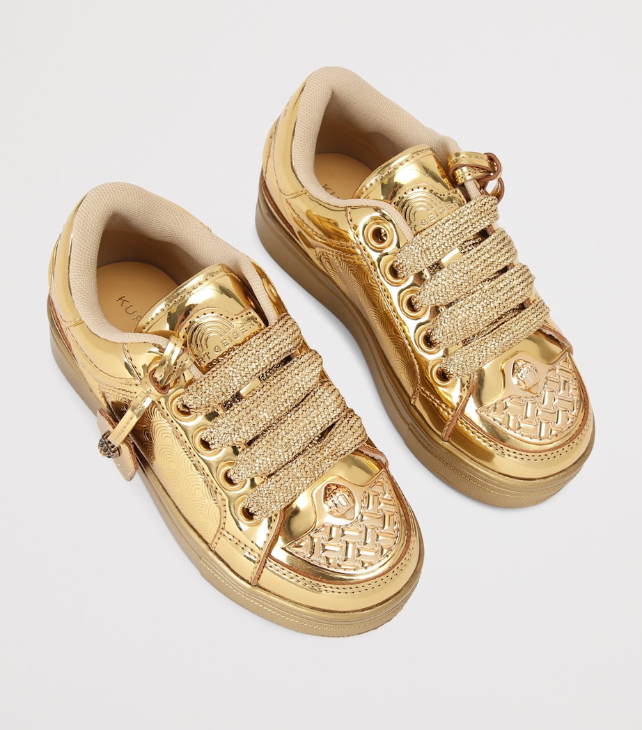 Mini Southbank Tag Sneakers GOLD COMB Image 4