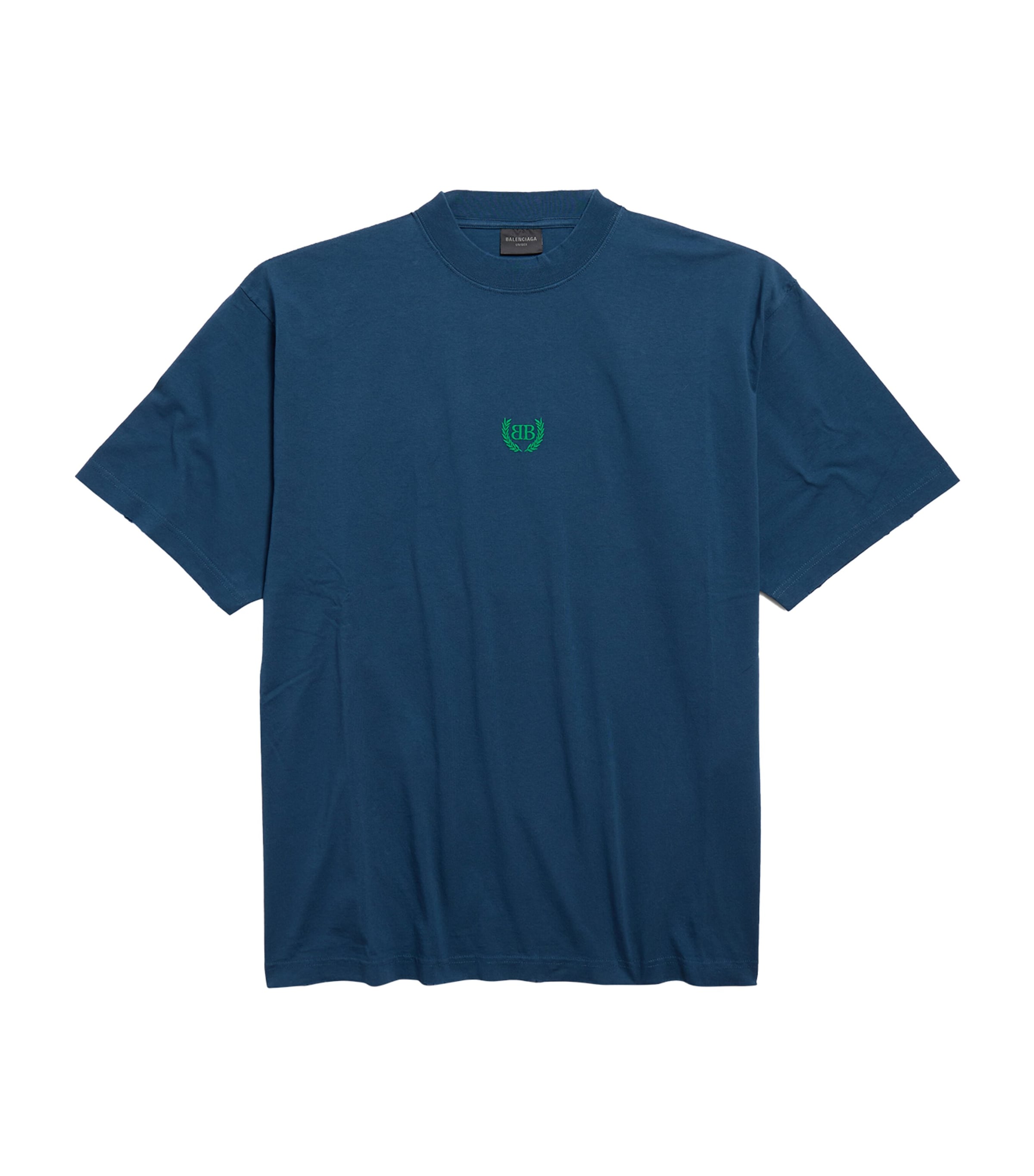 Balenciaga Cotton Laurel Classic T-Shirt | Harrods UK