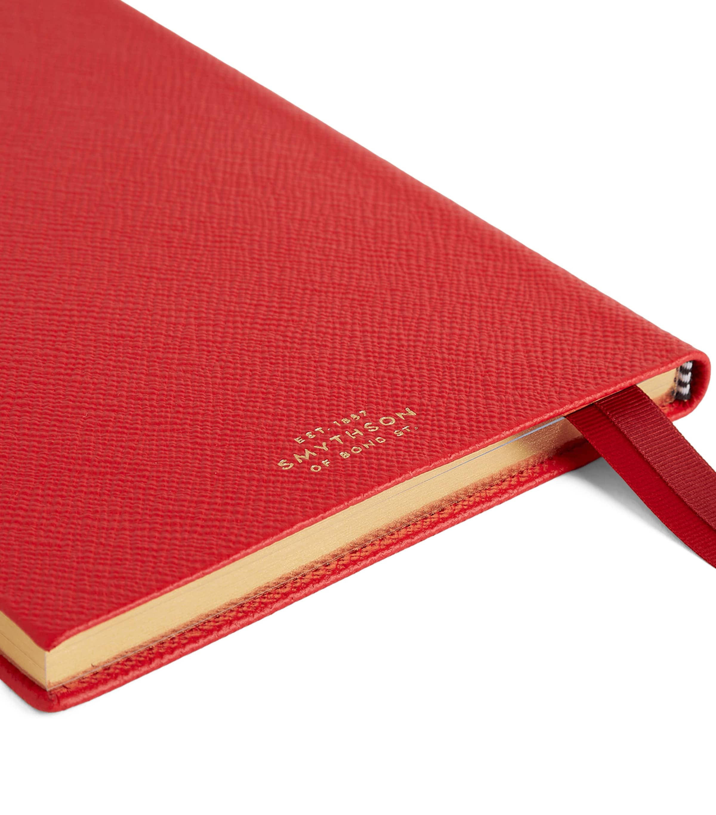 Smythson Leather Soho Weekly Diary 2026-2027 S Red Image 6