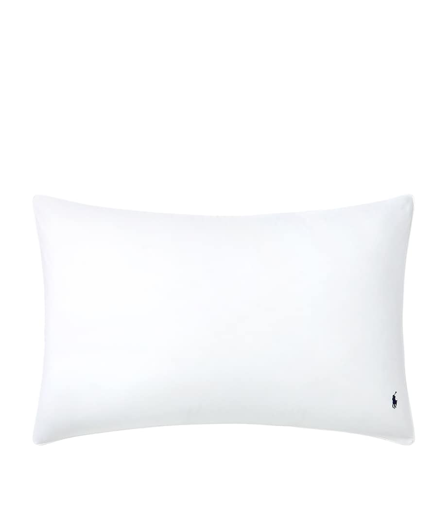 Polo Player King Standard Pillowcase (50cm x 90cm) WHITE Image 2
