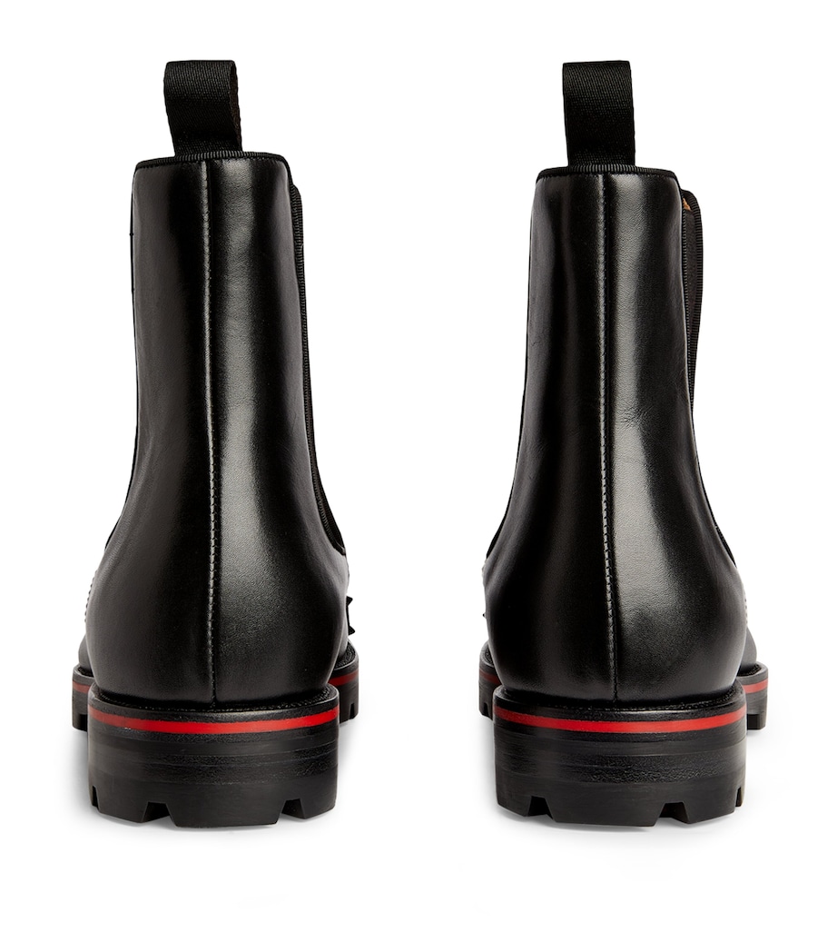 Melon Spikes Calfskin Boots B026 Image 3