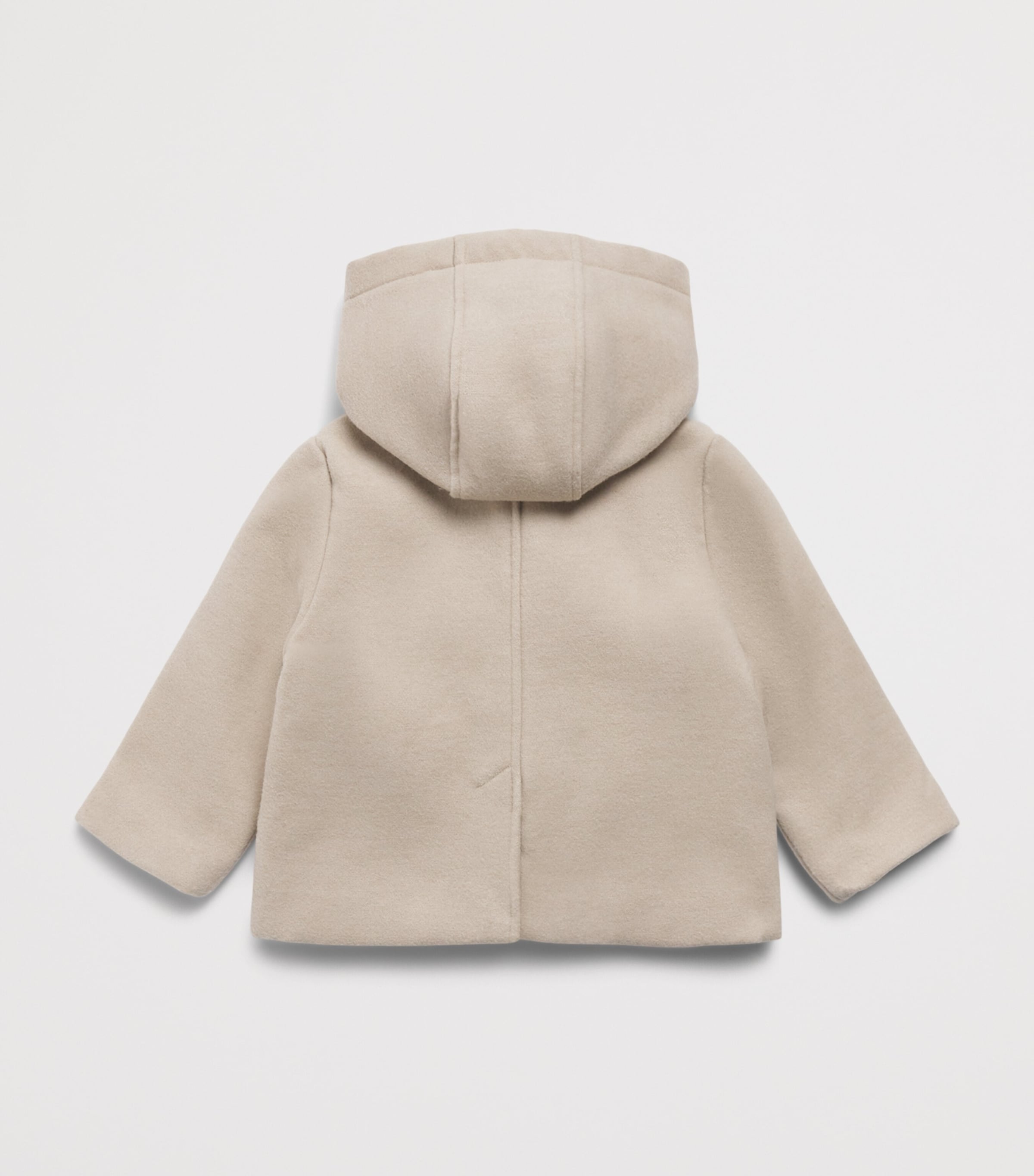 Patachou Hooded Toggle Coat (6 Months-3 Years) Beige Image 2