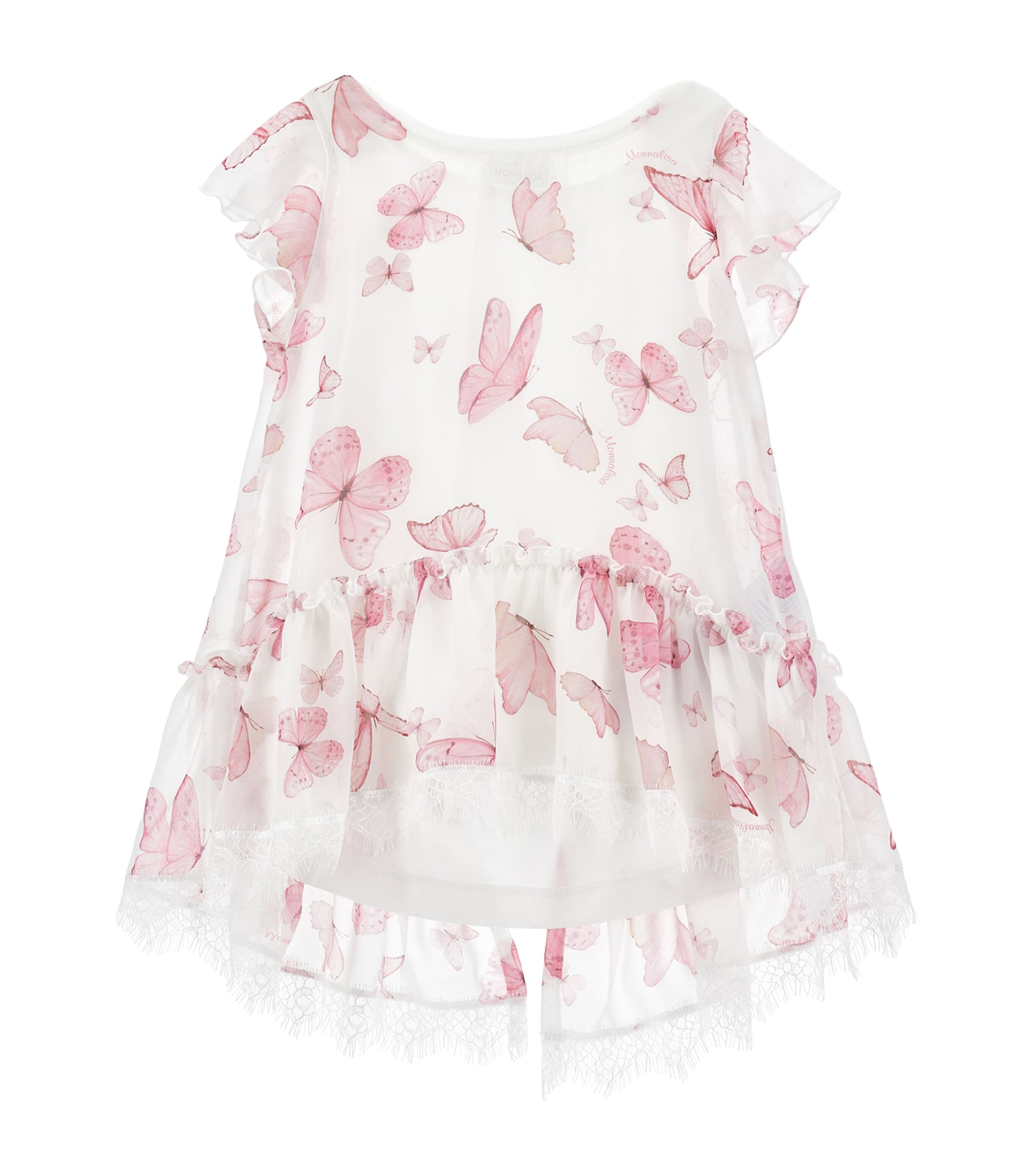 Monnalisa Top-georgette-schmetterlinge