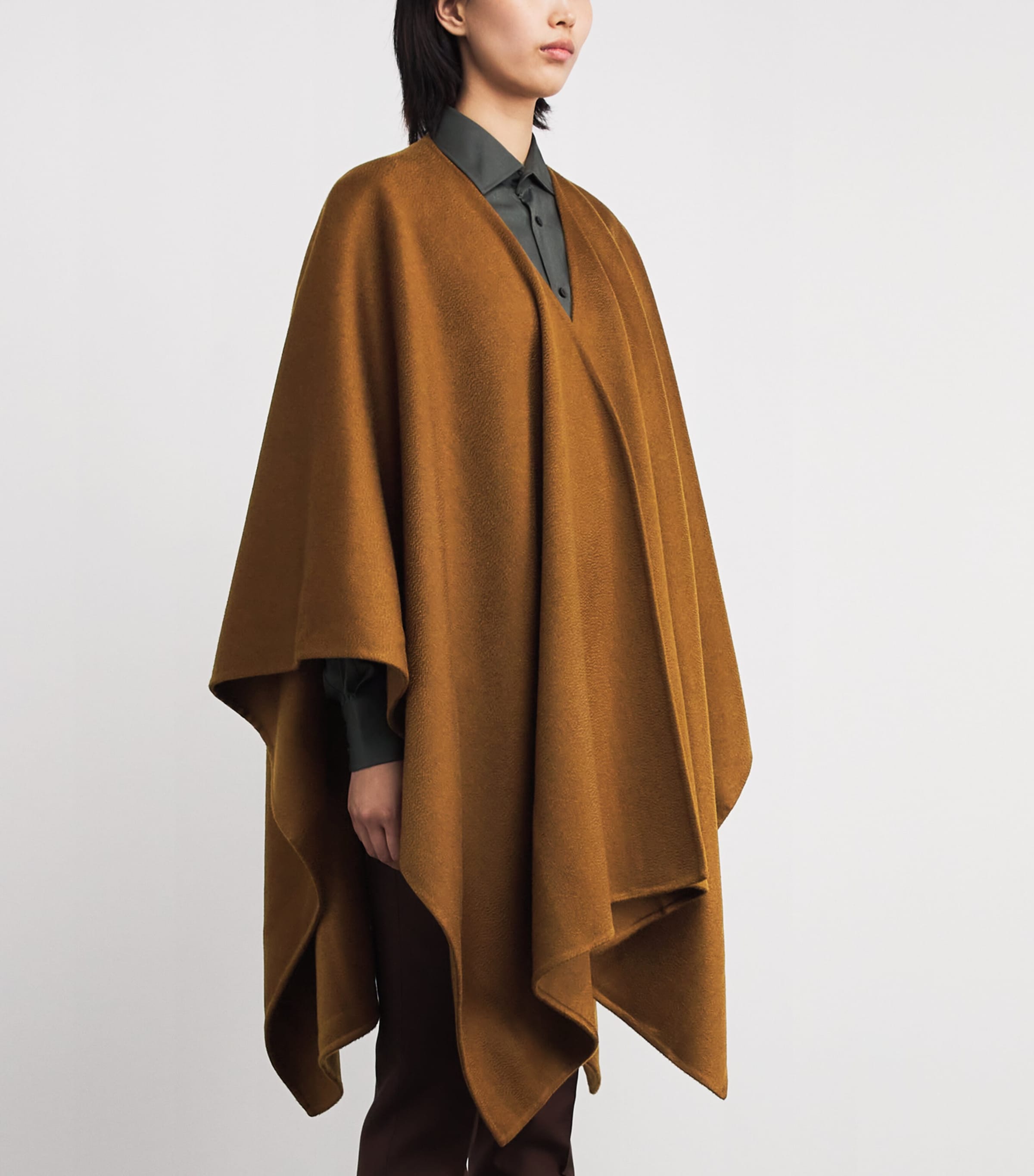 Cashmere Double-Faced Cape 2400 Image 3