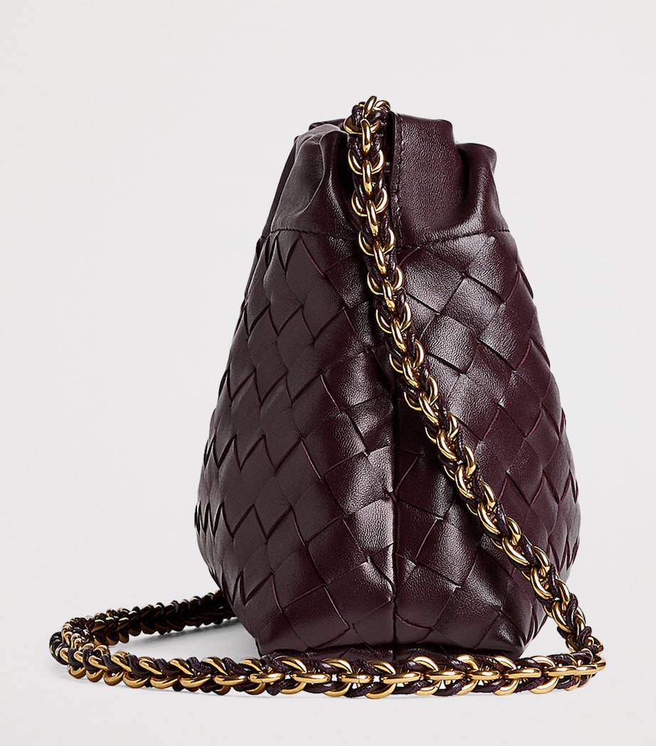 Intrecciato Leather Notte Shoulder Bag 2264 Image 4