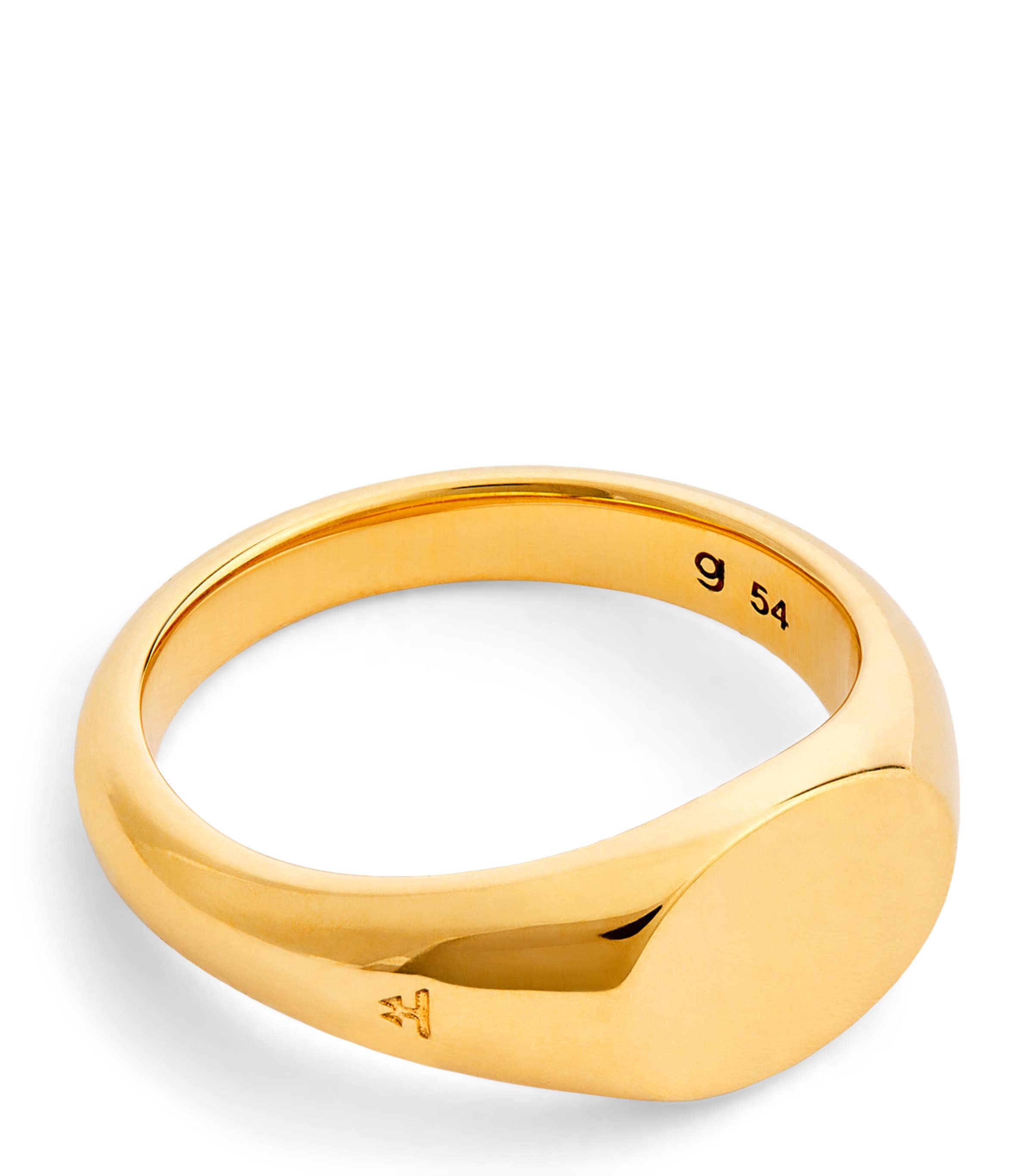 Tom Wood Yellow Gold Joe Ring | Harrods UK