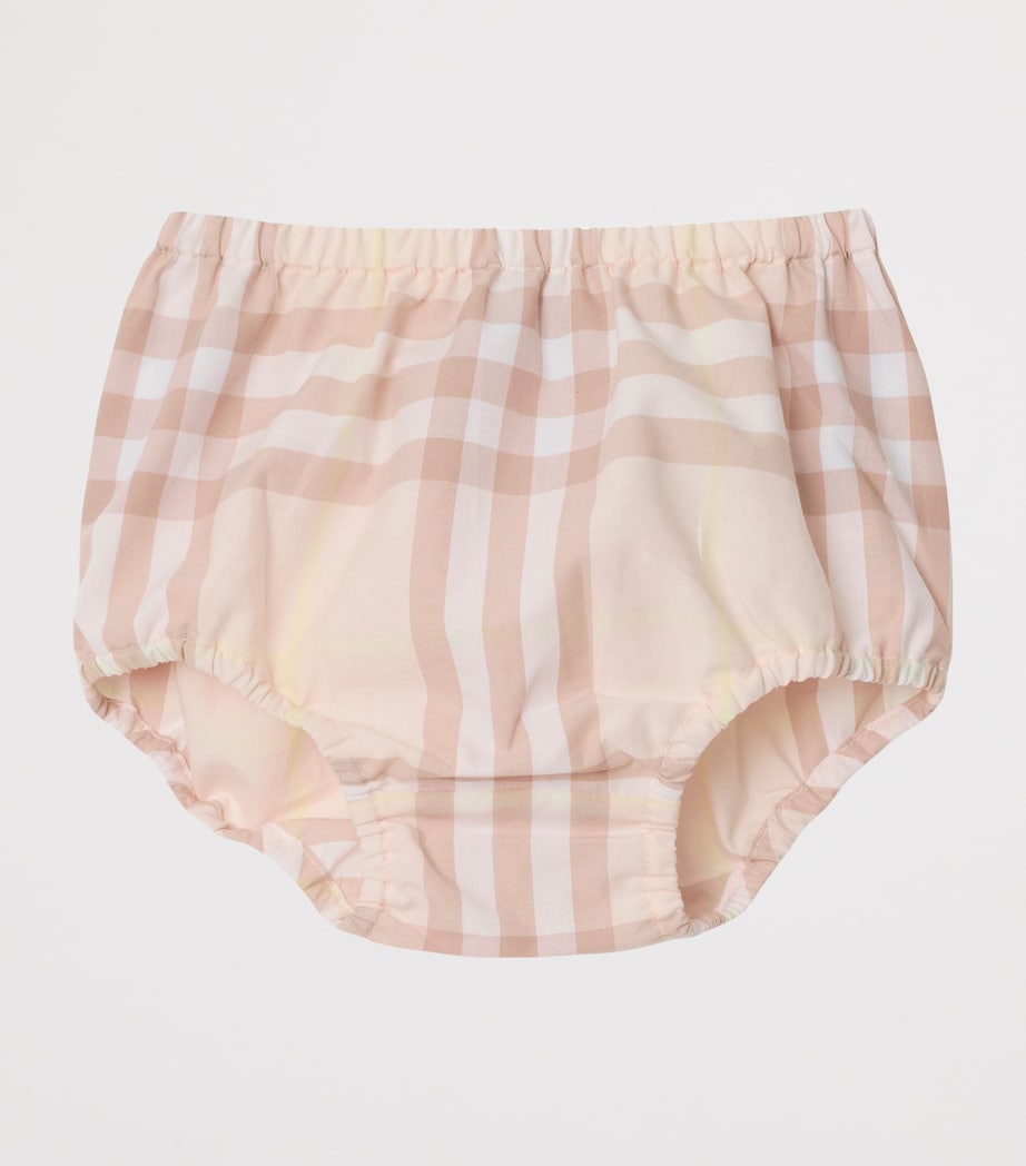 Check Dress and Bloomers Set (1-18 Months) SHELL IP CHECK Image 4