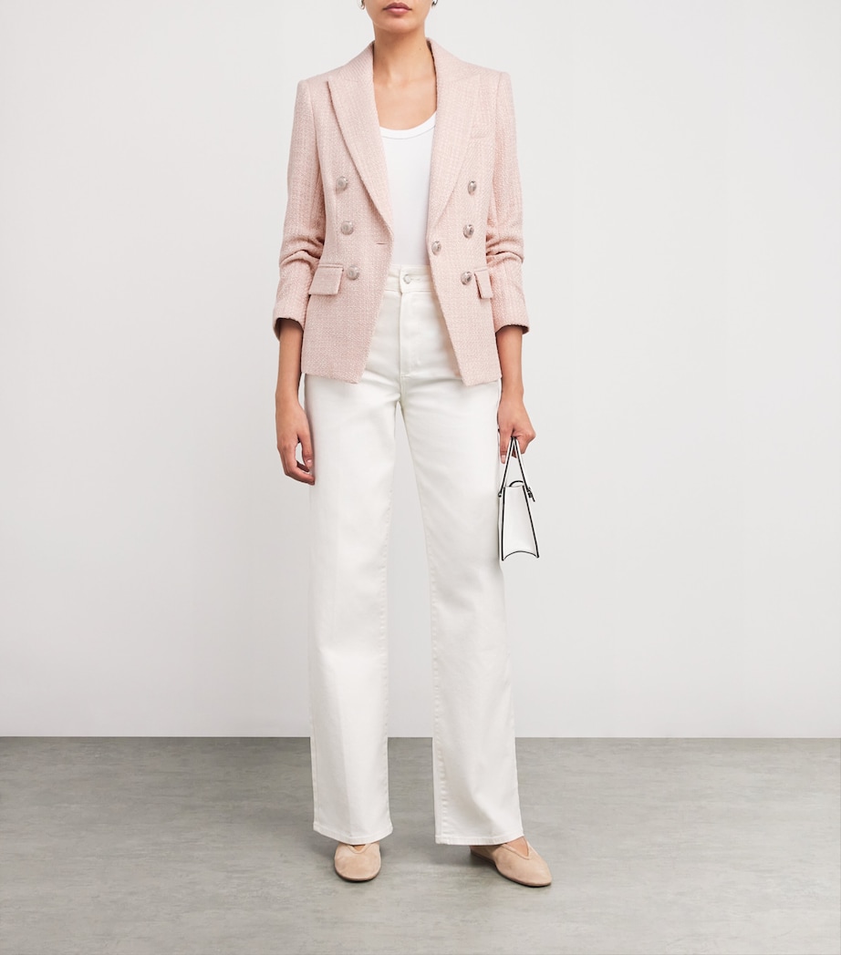 Tweed Ryland Dickey Jacket P0161 PINK SHELL Image 2